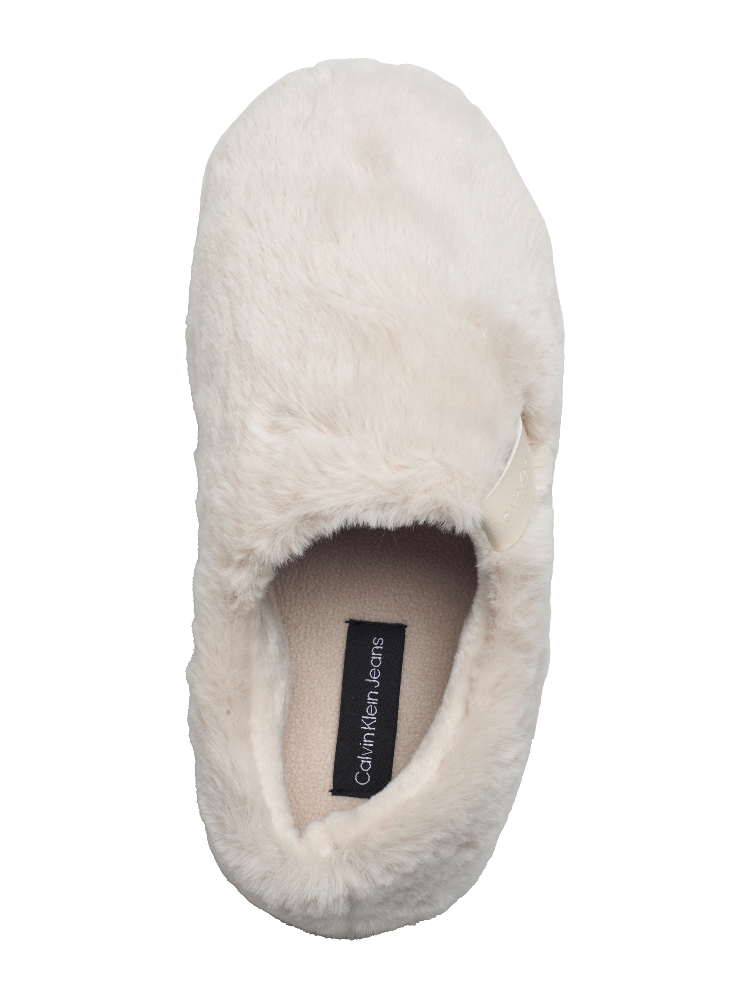 Calvin Klein - HOME ANKE SLIPPER WN FUR - alltags-style - triple eggshell - 3