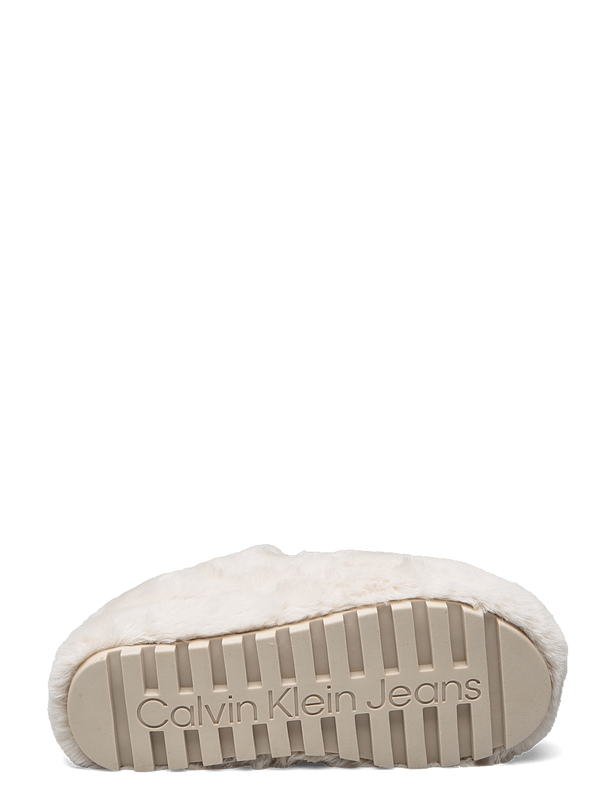 Calvin Klein - HOME ANKE SLIPPER WN FUR - alltags-style - triple eggshell - 4