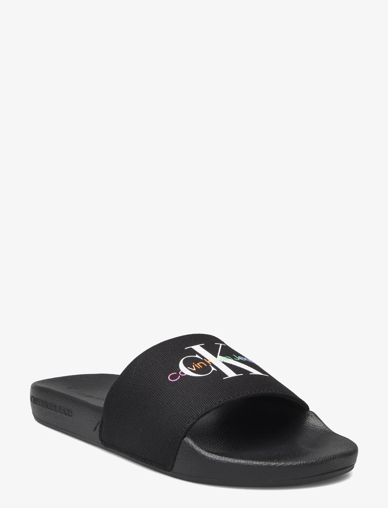 Calvin Klein - CAP_PRIDE SLIDE W - sandals - black - 0