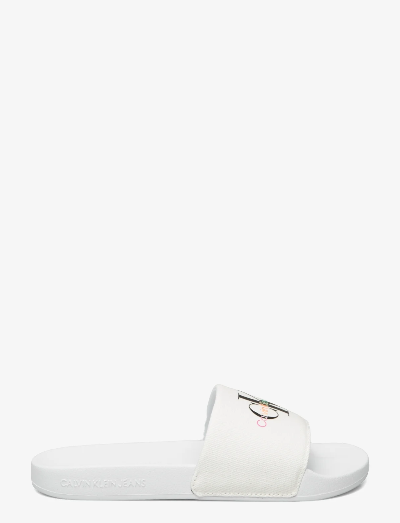 Calvin Klein - CAP_PRIDE SLIDE W - sandaalit - bright white - 1