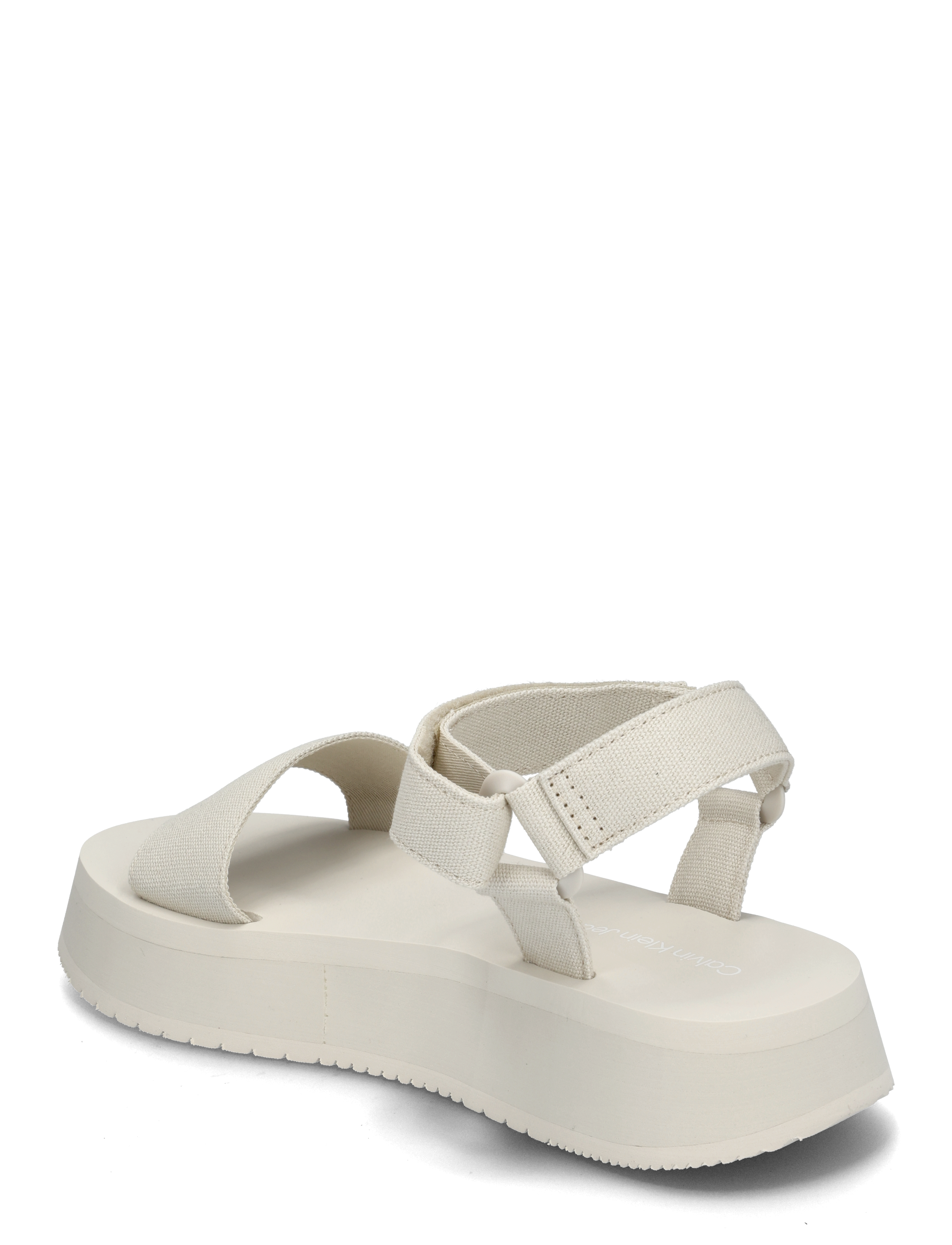 Calvin Klein - SANDAL VELCRO WEBBING MG - platformsandaler - triple turtle dove - 2