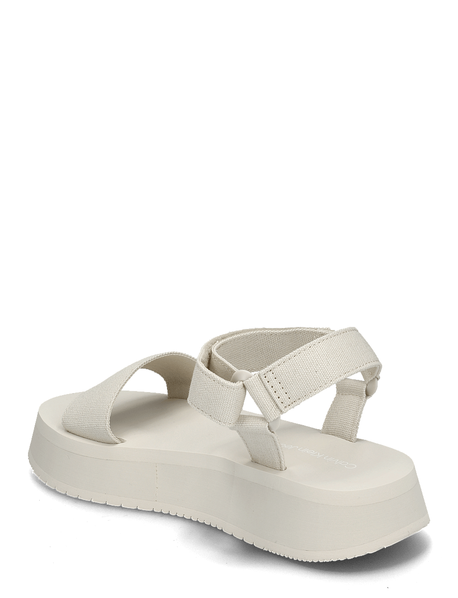 Calvin Klein - SANDAL VELCRO WEBBING MG - platåsandaler - triple turtle dove - 2