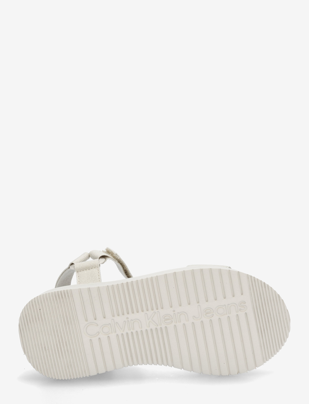 Calvin Klein - SANDAL VELCRO WEBBING MG - platåsandaler - triple turtle dove - 4