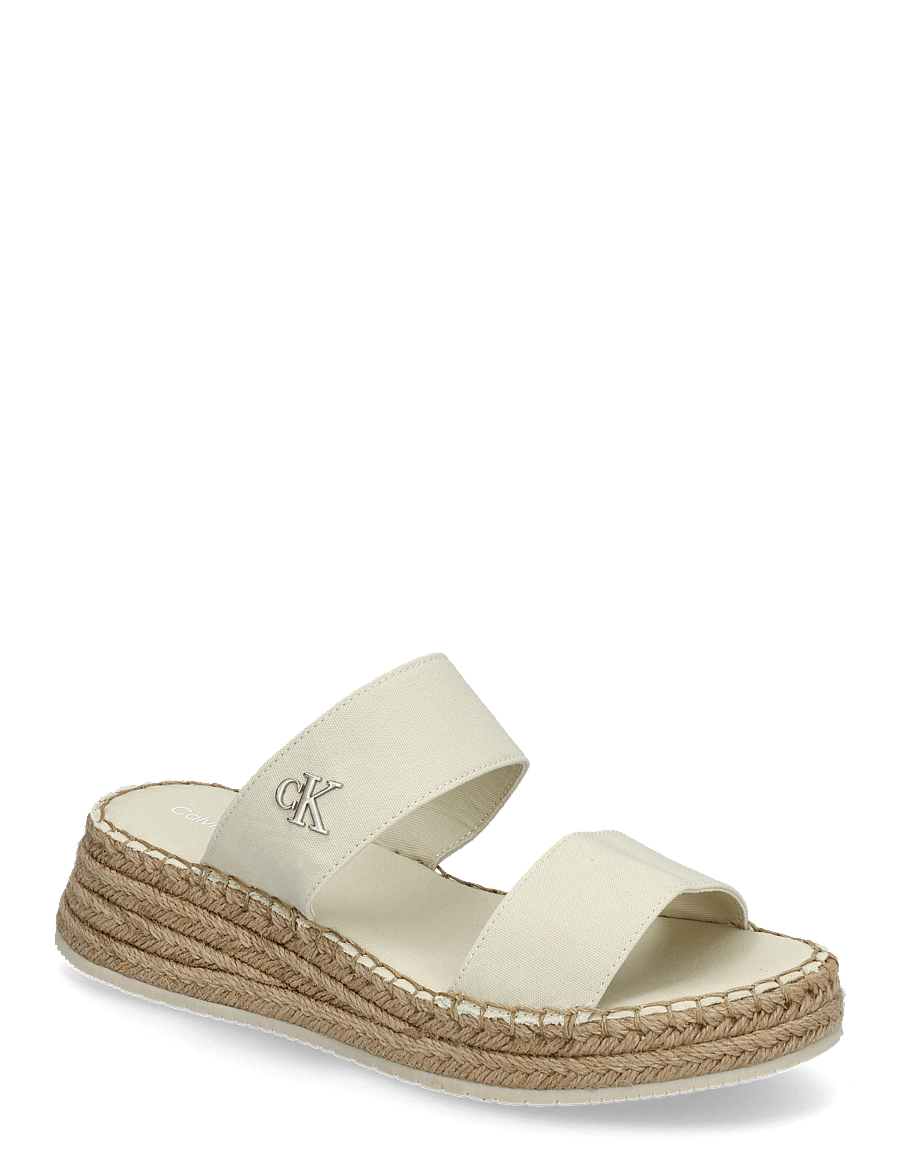 Calvin Klein - SPORTY ROPE MG LTH WEBBING - turtle dove - 0
