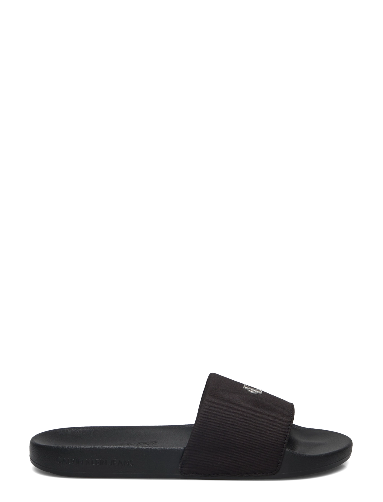 Calvin Klein - SLIDE MONOGRAM HARDWARE - triple black - 1