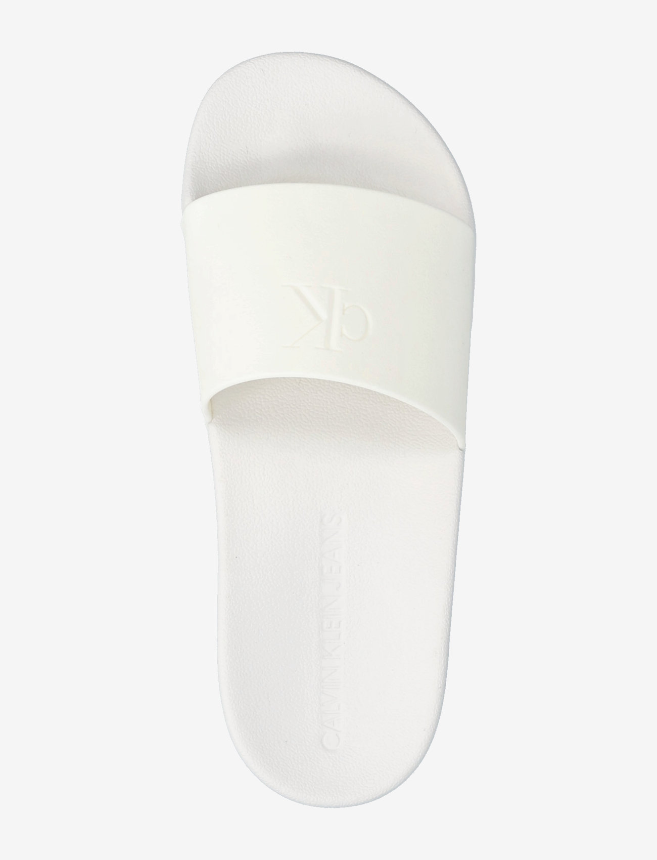 Calvin Klein - SLIDE MONOGRAM TPU - badesandaler - triple bright white - 3