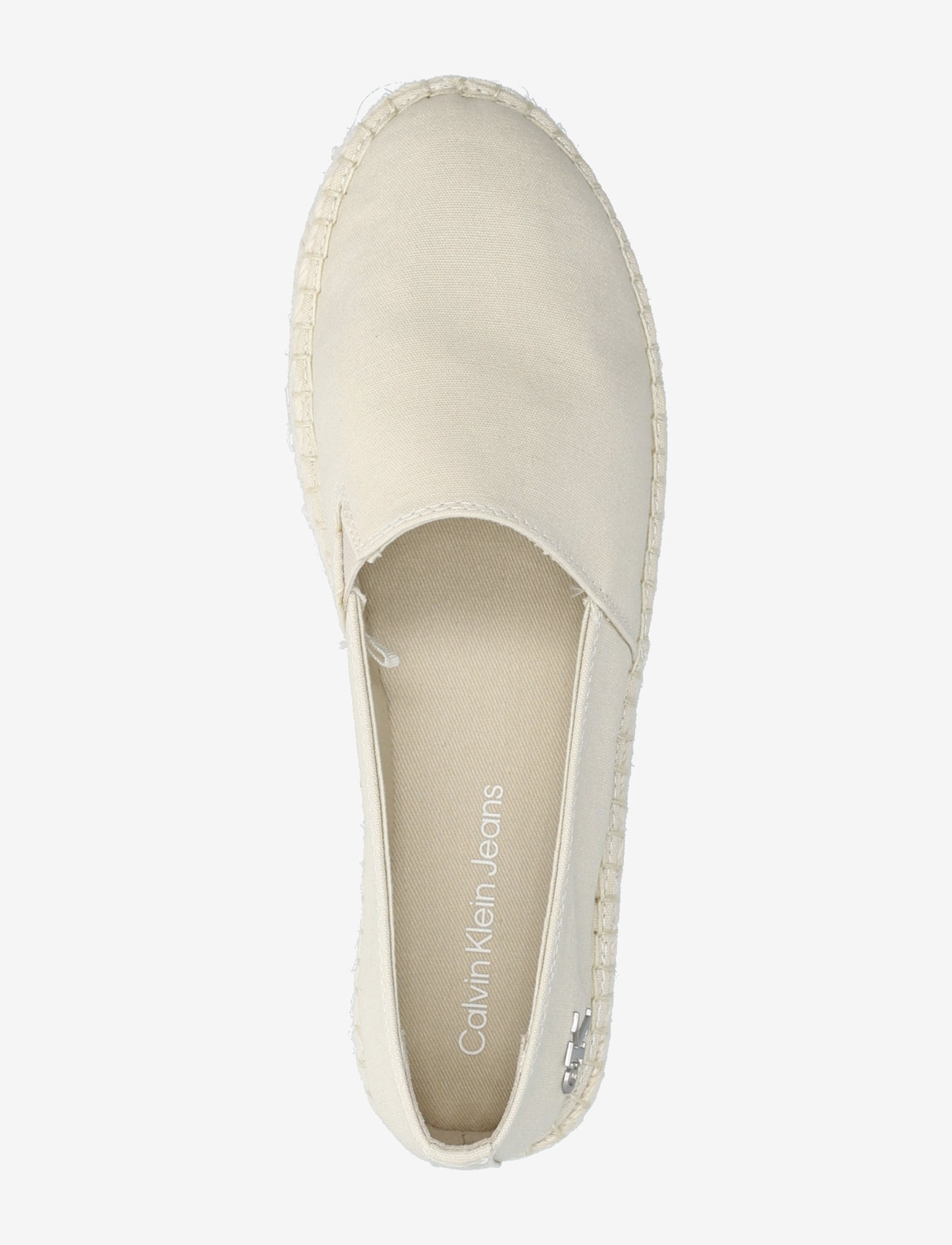 Calvin Klein - FLATFORM ESDPARILLE MG/HDW - espadrillos - turtle dove - 3