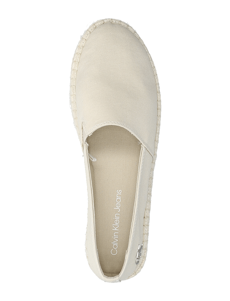 Calvin Klein - FLATFORM ESDPARILLE MG/HDW - espadrillos - turtle dove - 3