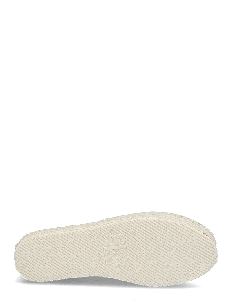 Calvin Klein - FLATFORM ESDPARILLE MG/HDW - espadrillos - turtle dove - 4