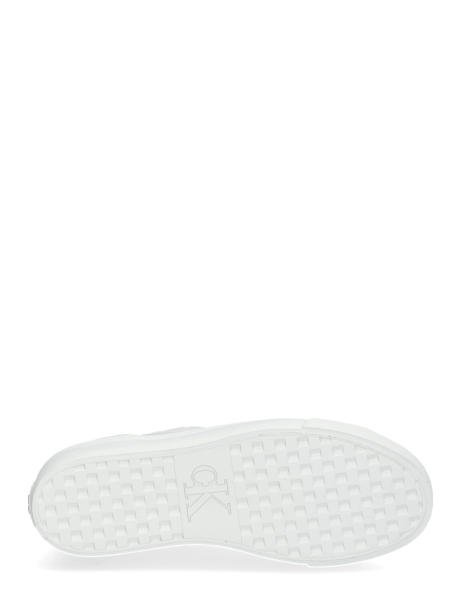 Calvin Klein - VULC FLATFORM LOW CANVAS MG - konfirmation - triple bright white - 4