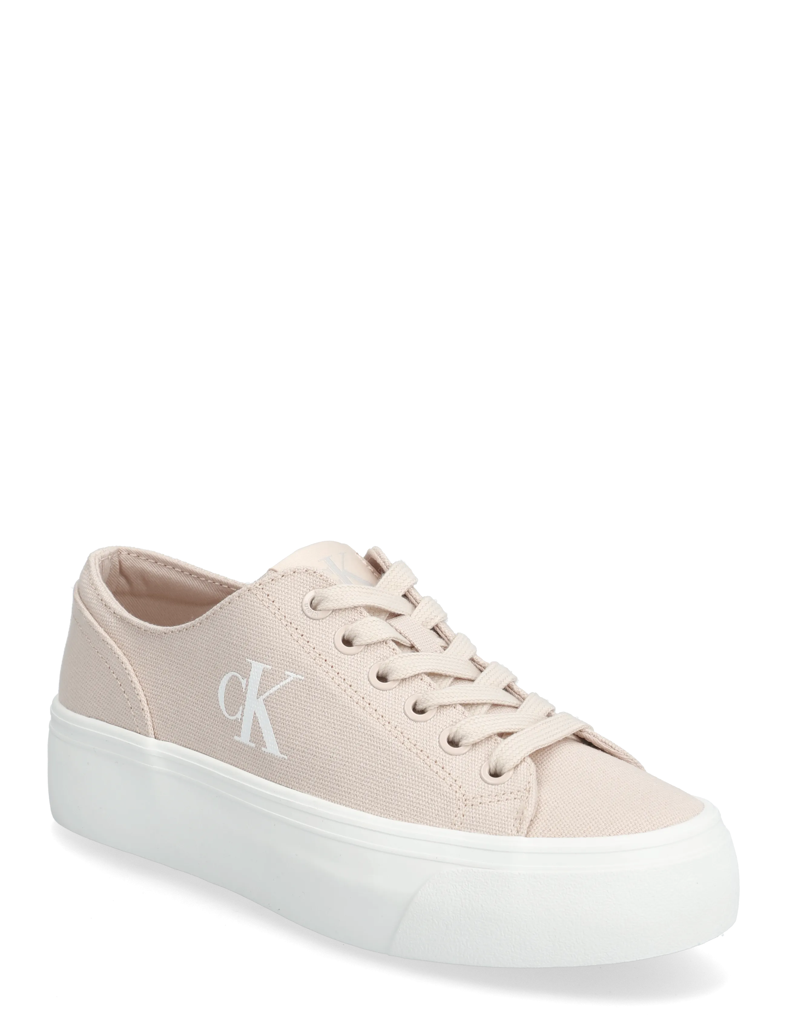 Calvin Klein Vulc Flatform Low Canvas Mg, 36, Sneakers, Rosa - Low-top Frauen