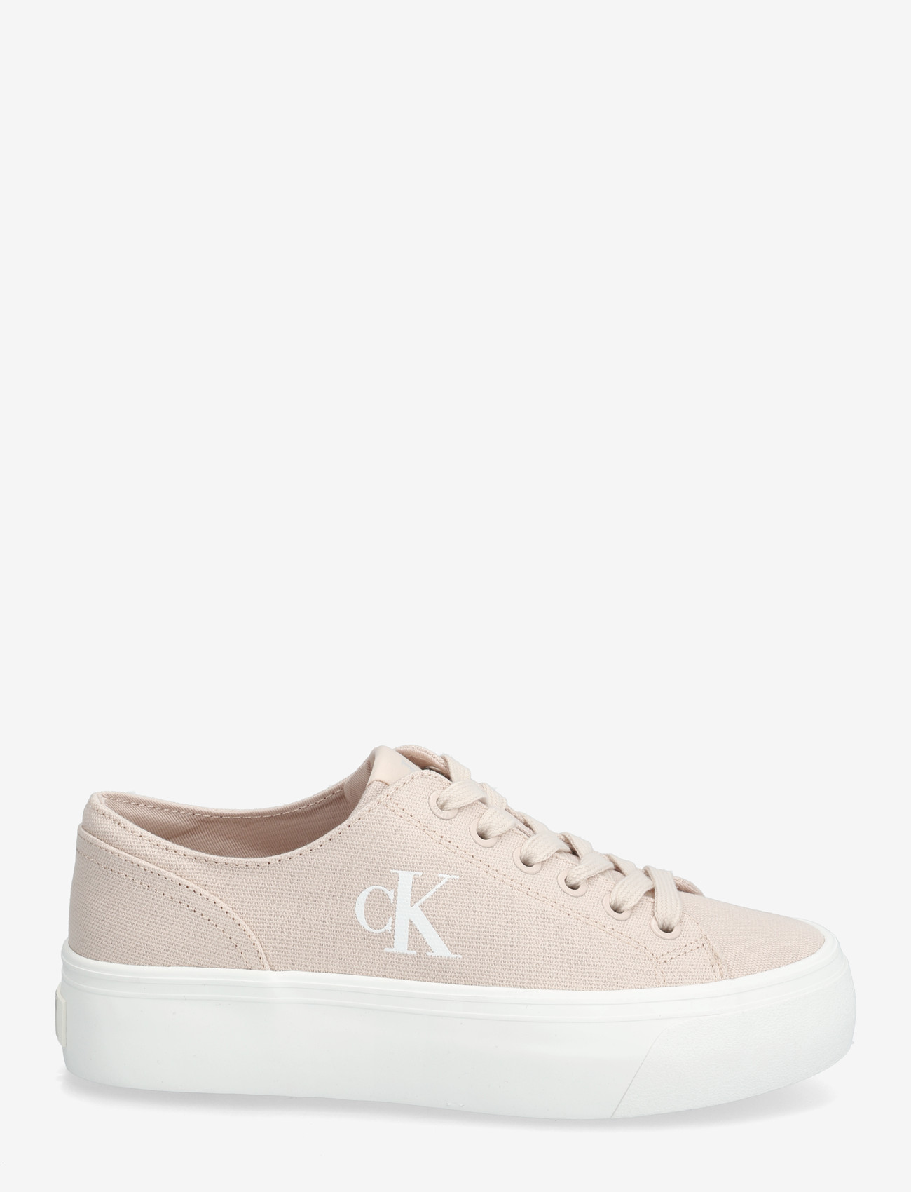 Calvin Klein - VULC FLATFORM LOW CANVAS MG - konfirmationstøj - whisper pink - 1