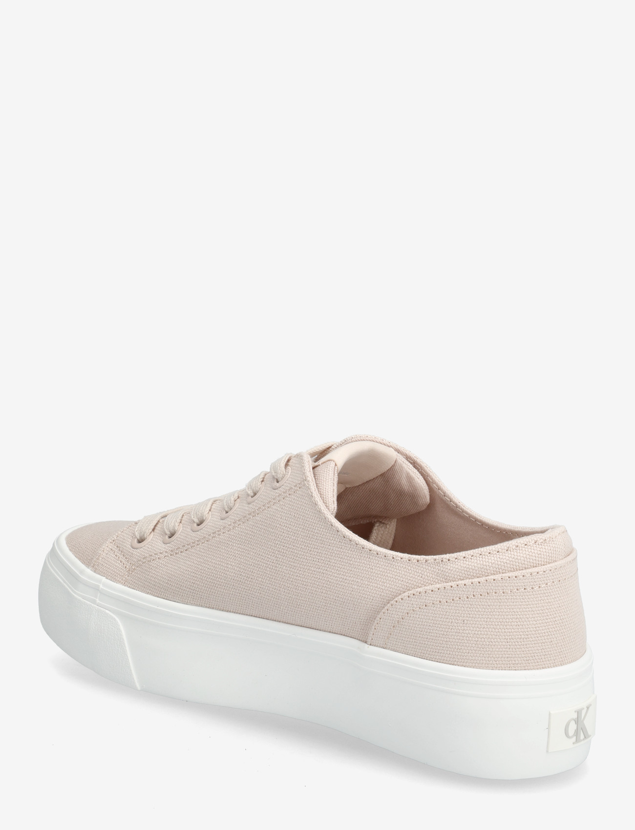 Calvin Klein - VULC FLATFORM LOW CANVAS MG - konfirmationstøj - whisper pink - 2