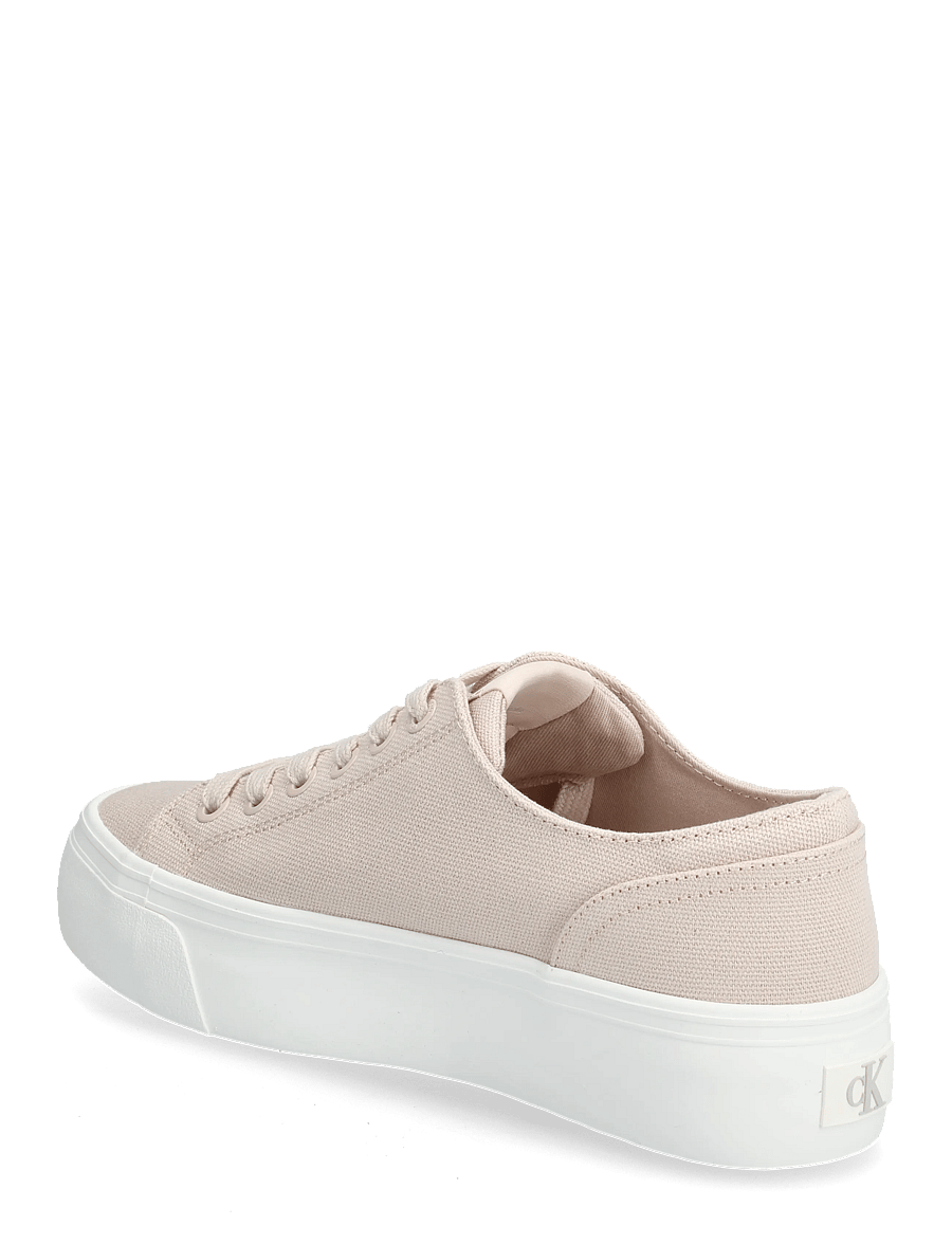 Calvin Klein - VULC FLATFORM LOW CANVAS MG - konfirmation - whisper pink - 2