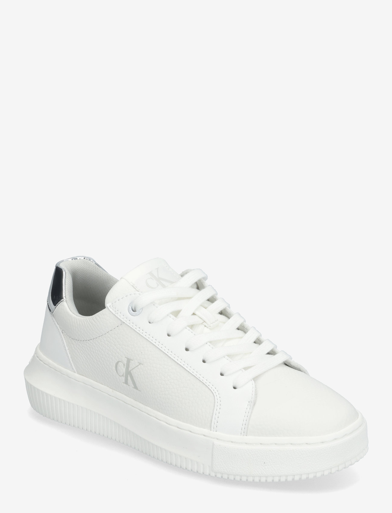Calvin Klein - CHUNKY CUPSOLE LOW MG - konfirmationstøj - bright white/silver - 0