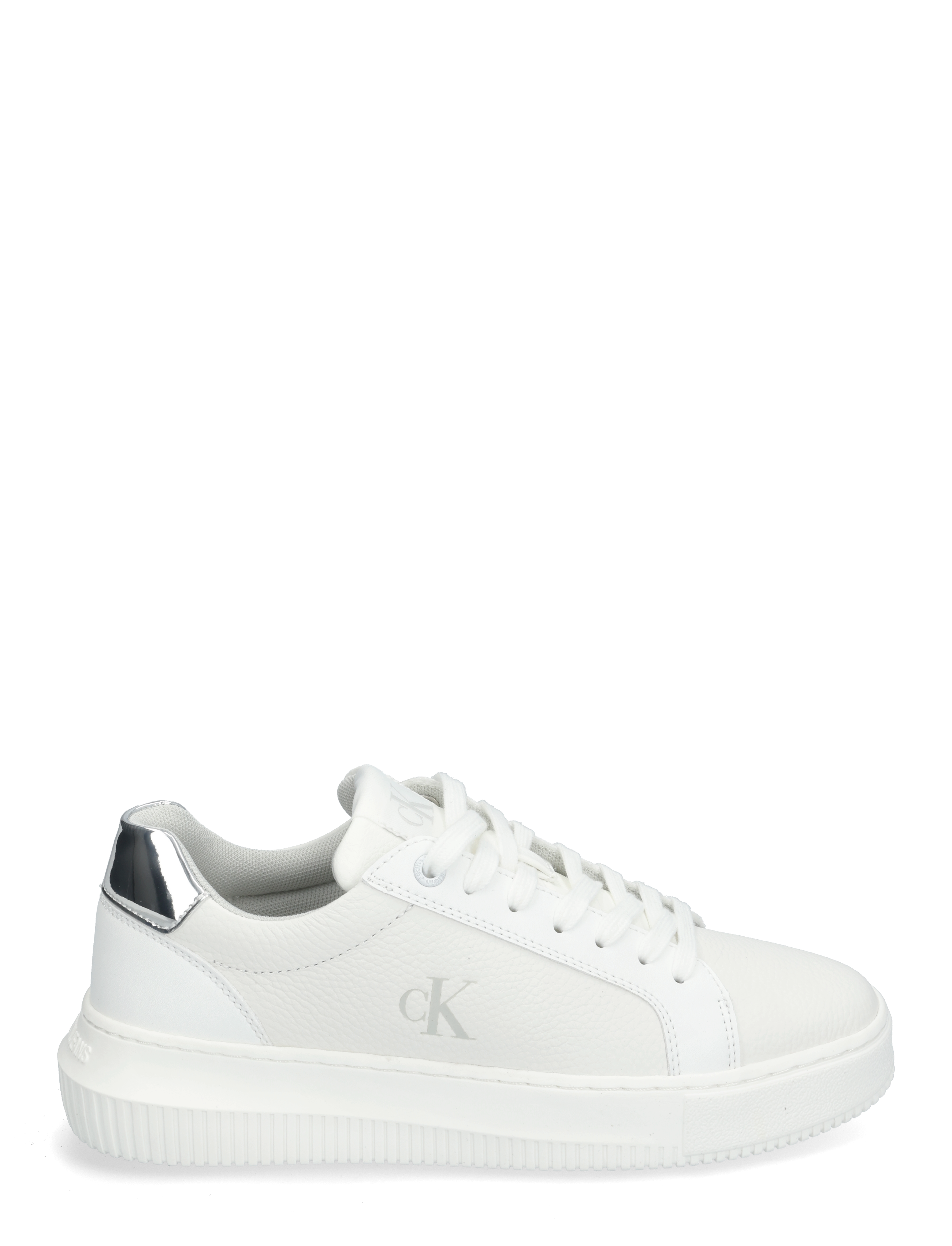 Calvin Klein - CHUNKY CUPSOLE LOW MG - bright white/silver - 1