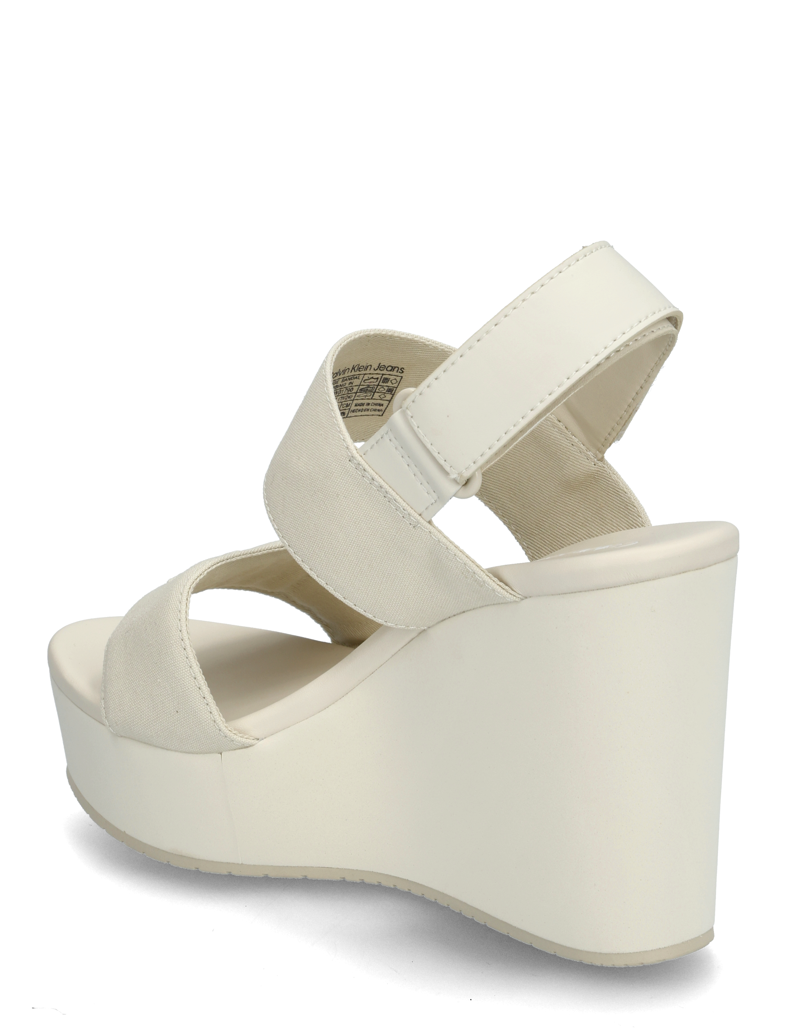 Calvin Klein - WEDGE SANDAL WEBBING IN - ferming - triple turtle dove - 2
