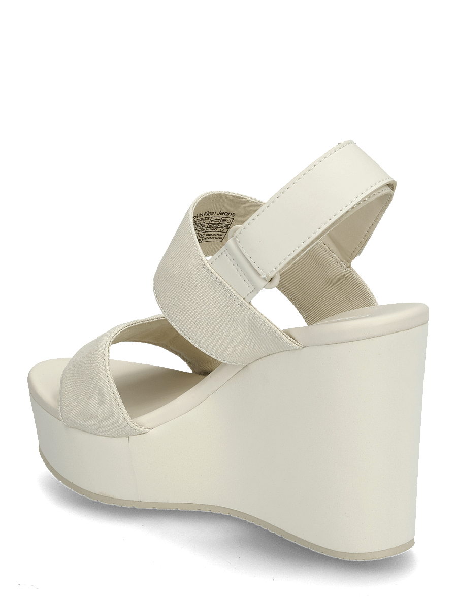 Calvin Klein - WEDGE SANDAL WEBBING IN - konfirmation - triple turtle dove - 2