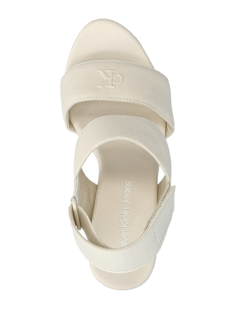 Calvin Klein - WEDGE SANDAL WEBBING IN - konfirmation - triple turtle dove - 3