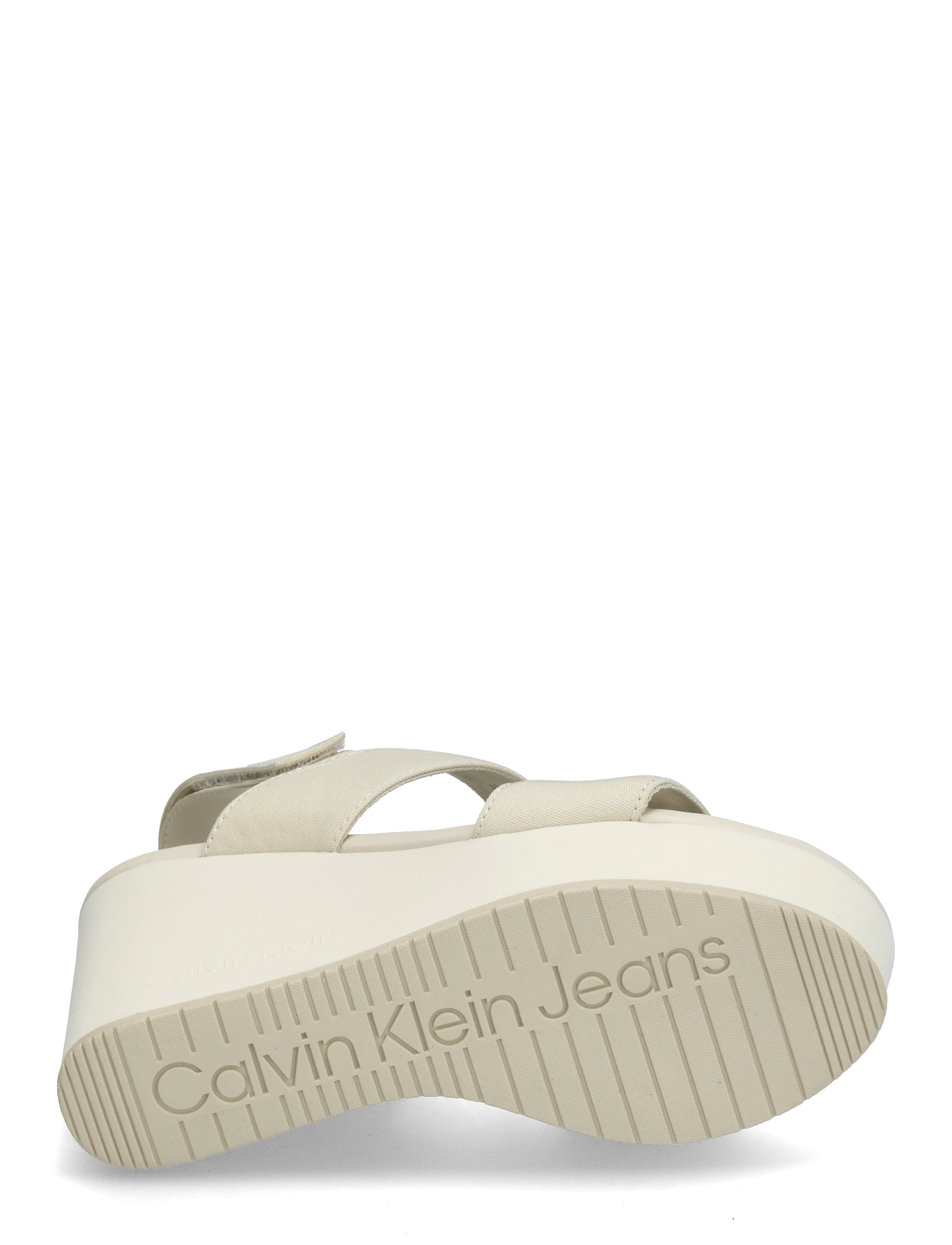 Calvin Klein - WEDGE SANDAL WEBBING IN - ferming - triple turtle dove - 4