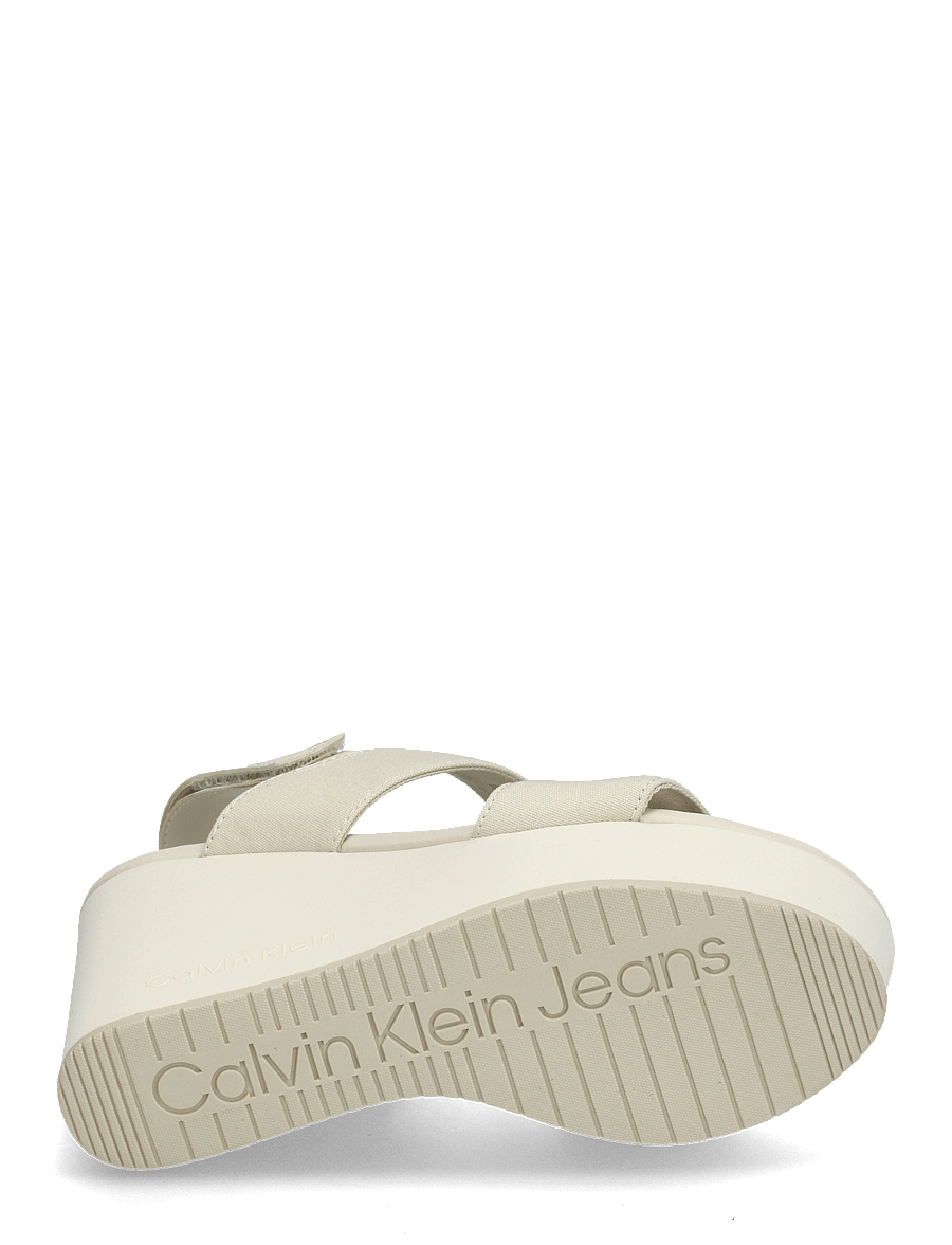 Calvin Klein - WEDGE SANDAL WEBBING IN - konfirmation - triple turtle dove - 4