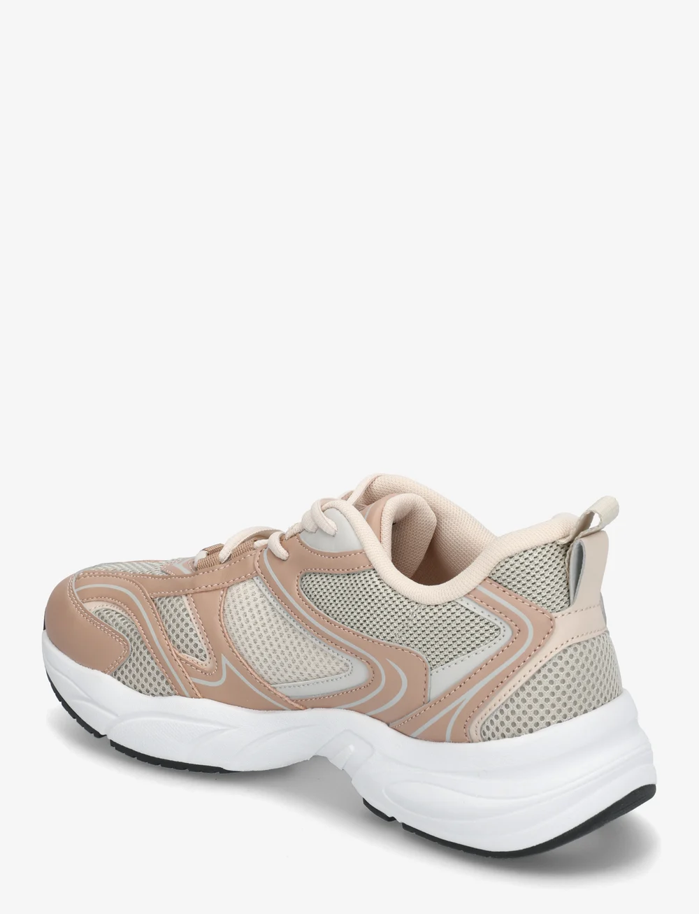 Calvin Klein - RETRO TENNIS MESH ML - lave sneakers - eggshell/tuscany - 2