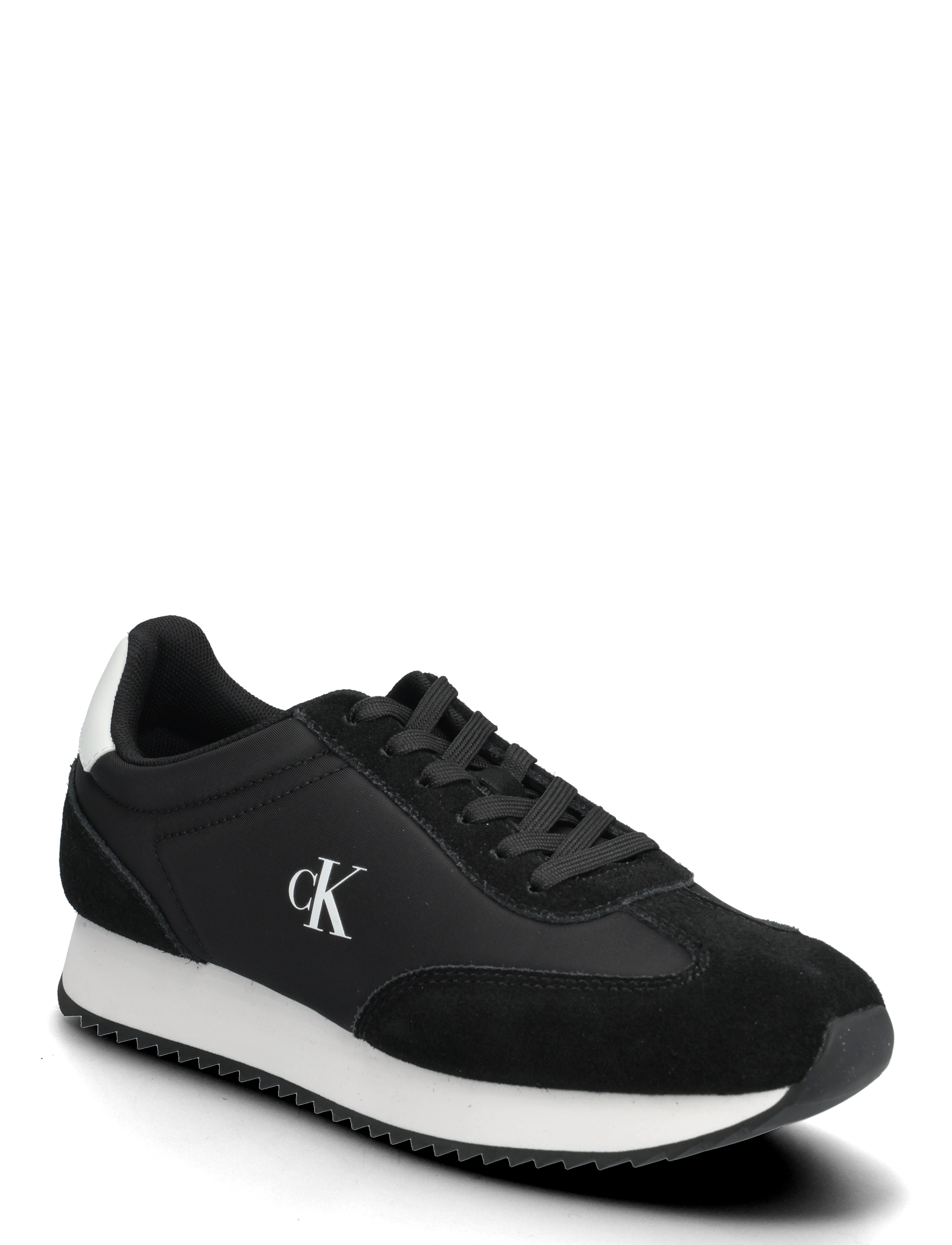 CALVIN KLEIN Runner Laceup Mg Nylon Mix Schwarz - 40 - Damen