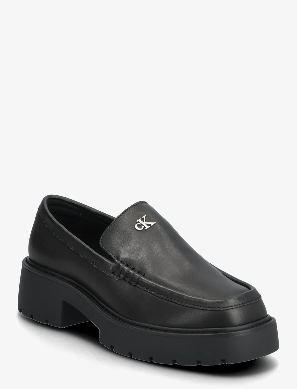 Calvin Klein - COMBAT LOAFER HW LTH - besondere anlässe - ck black - 0