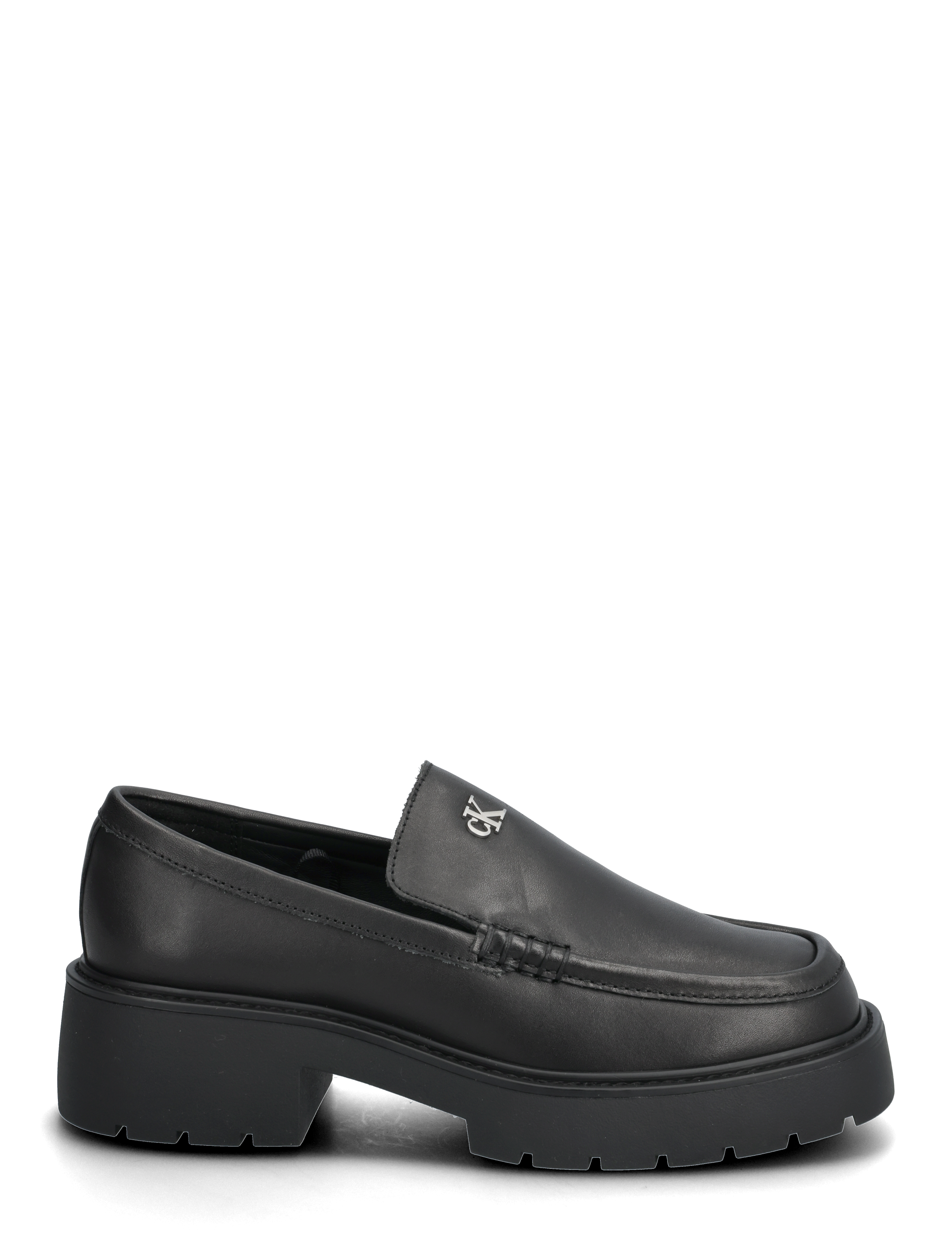 Calvin Klein - COMBAT LOAFER HW LTH - mados tendencijos - ck black - 1