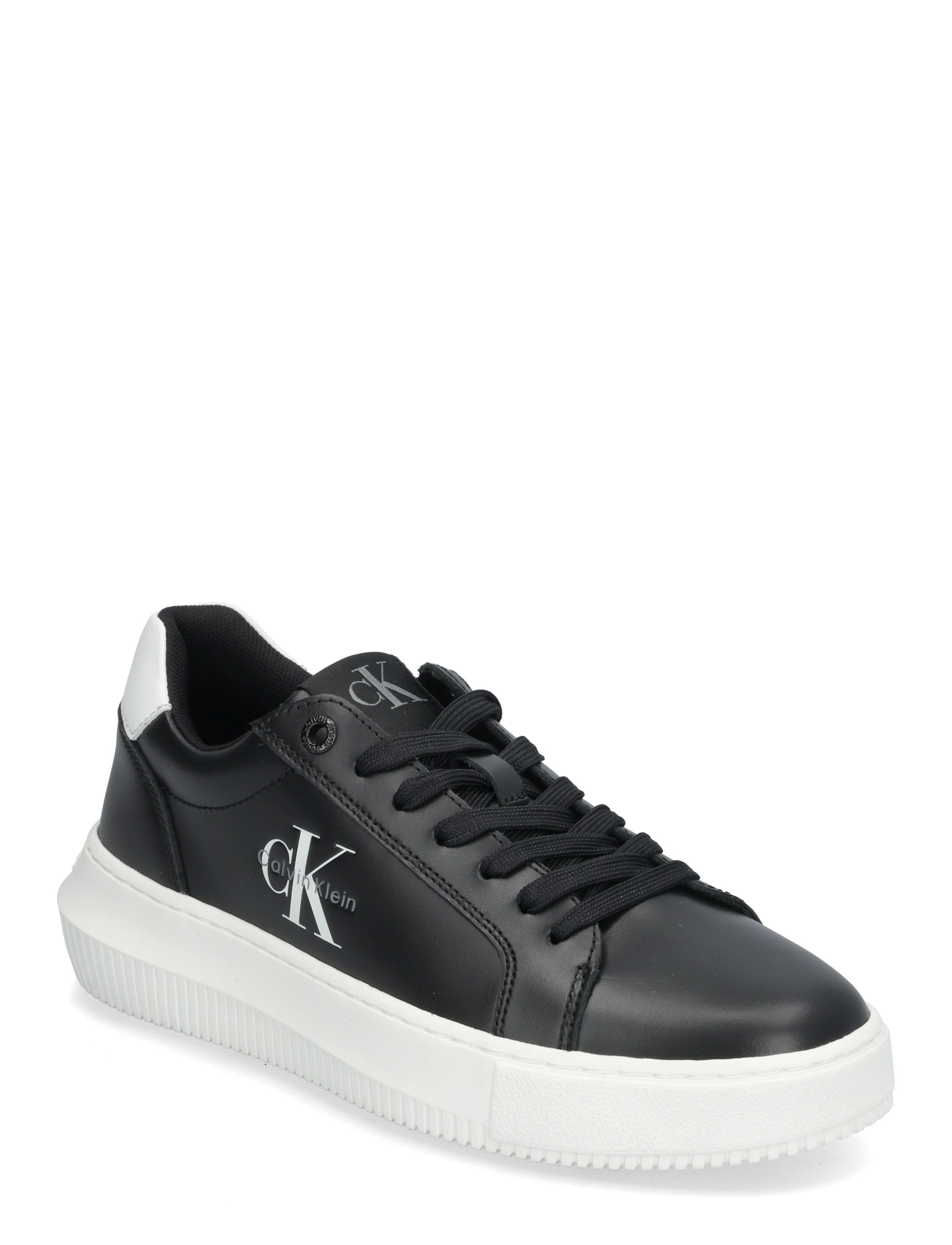 CALVIN KLEIN Chunky Cupsole Mono Lth Wn Schwarz - 37 - Damen