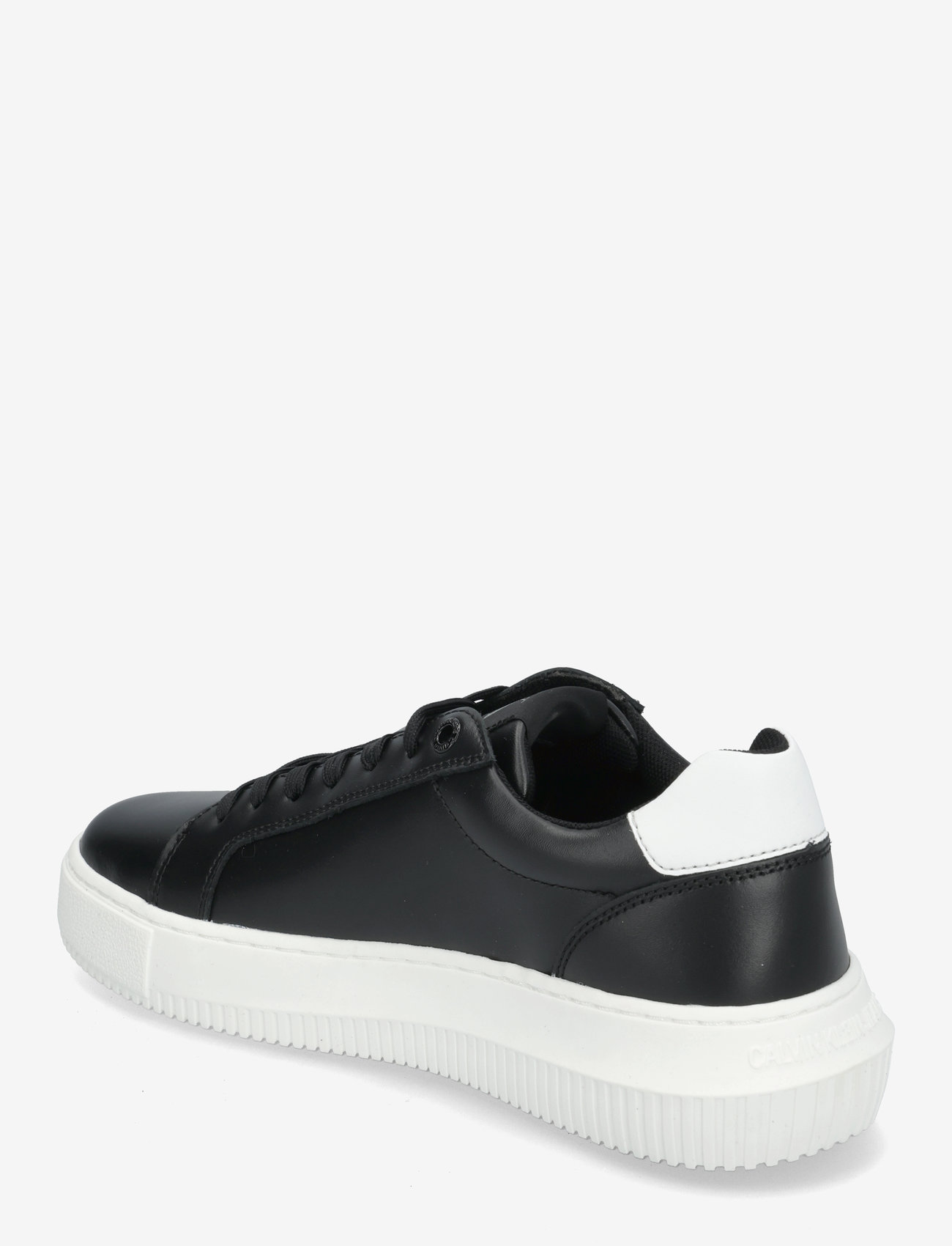 Calvin Klein - CHUNKY CUPSOLE MONO LTH WN - confirmation - black/bright white - 2