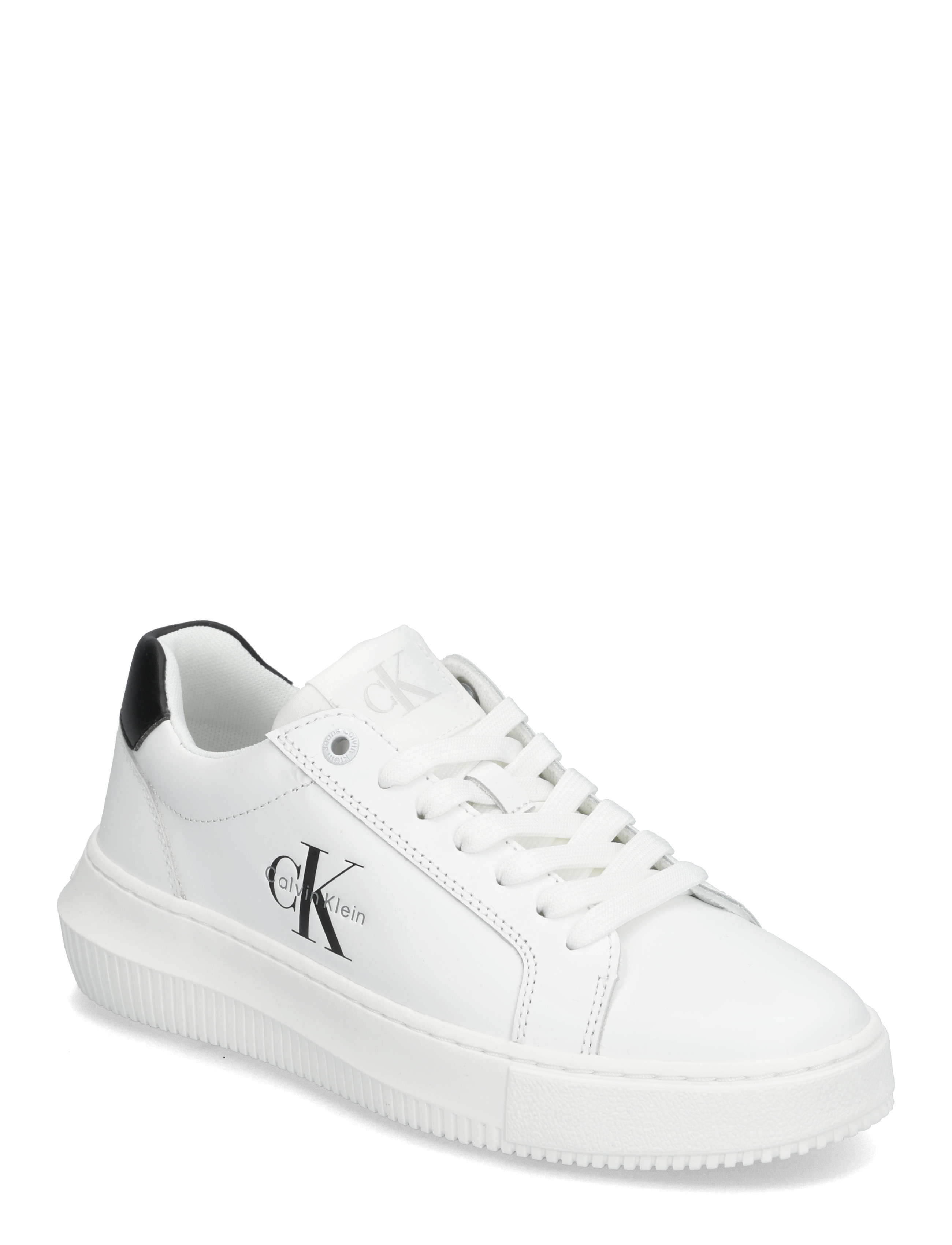 CALVIN KLEIN Chunky Cupsole Mono Lth Wn Weiß - 39 - Damen