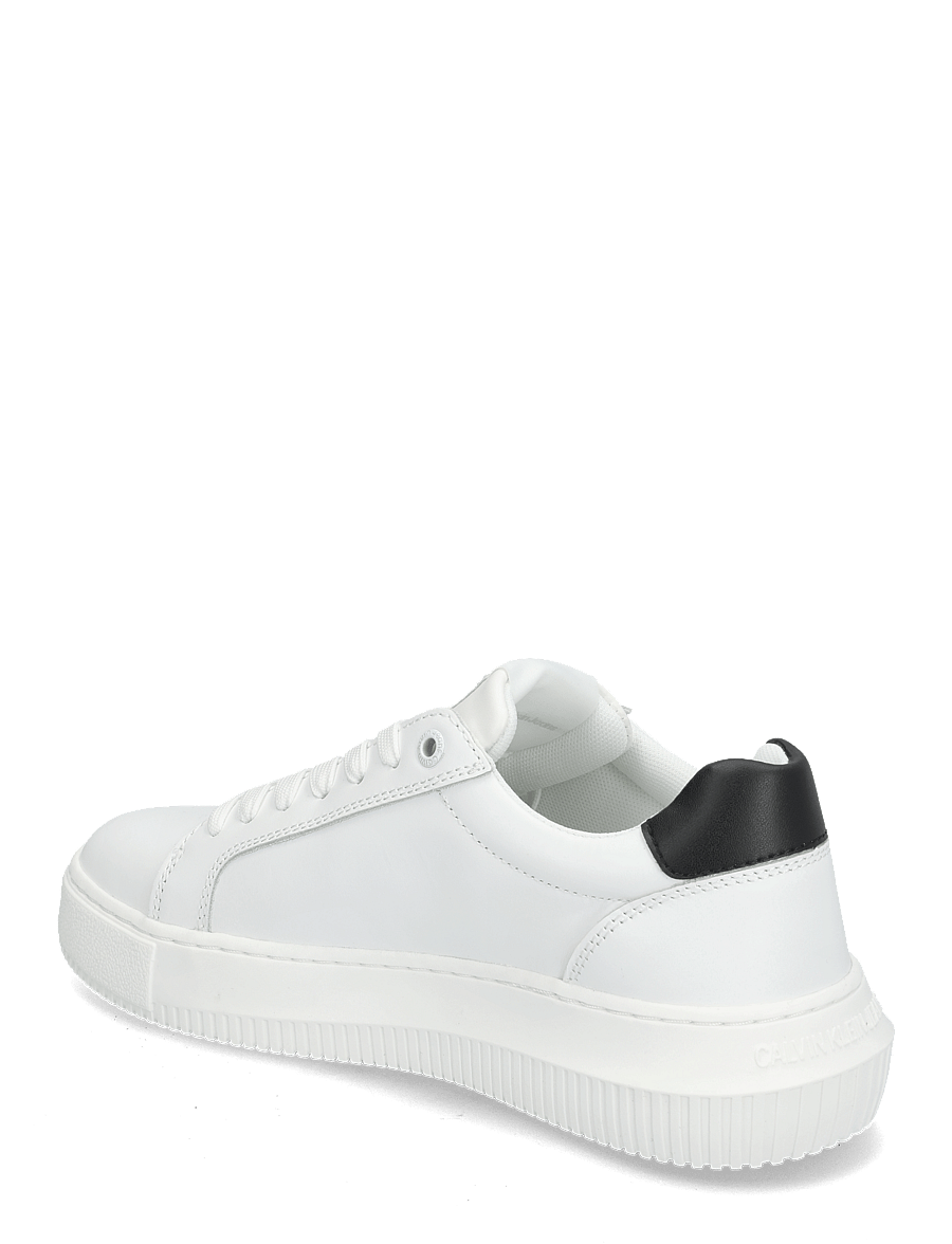 Calvin Klein - CHUNKY CUPSOLE MONO LTH WN - konfirmation - bright white black - 2