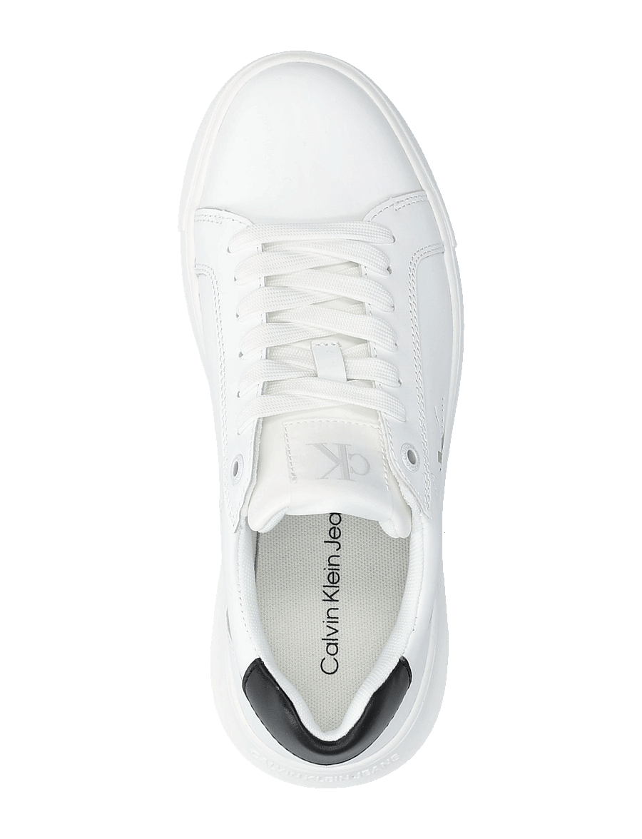 Calvin Klein - CHUNKY CUPSOLE MONO LTH WN - konfirmation - bright white black - 3
