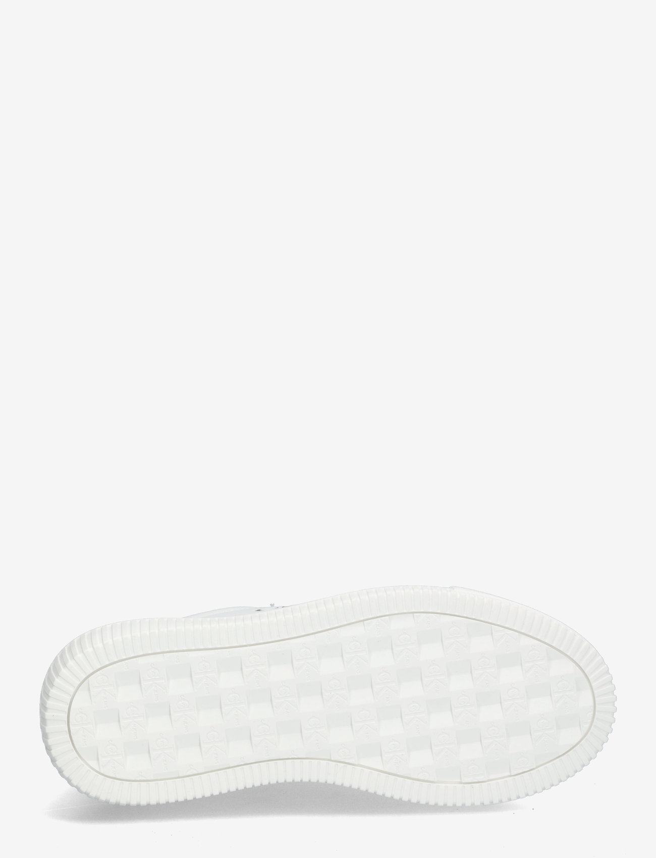 Calvin Klein - CHUNKY CUPSOLE MONO LTH WN - niedrige sneakers - bright white black - 4