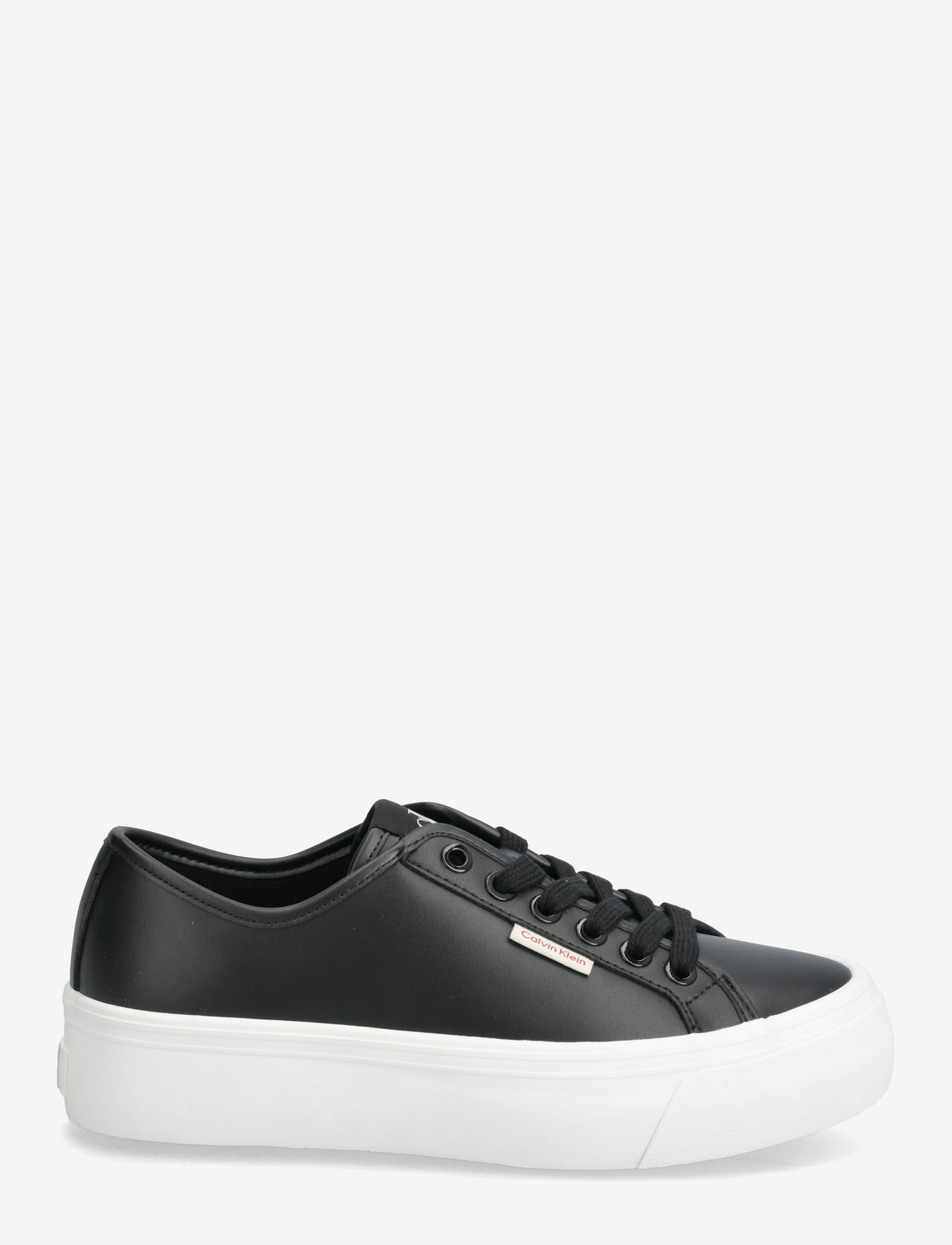 Calvin Klein - VULC FLATFORM LTH - lave sneakers - ck black - 1