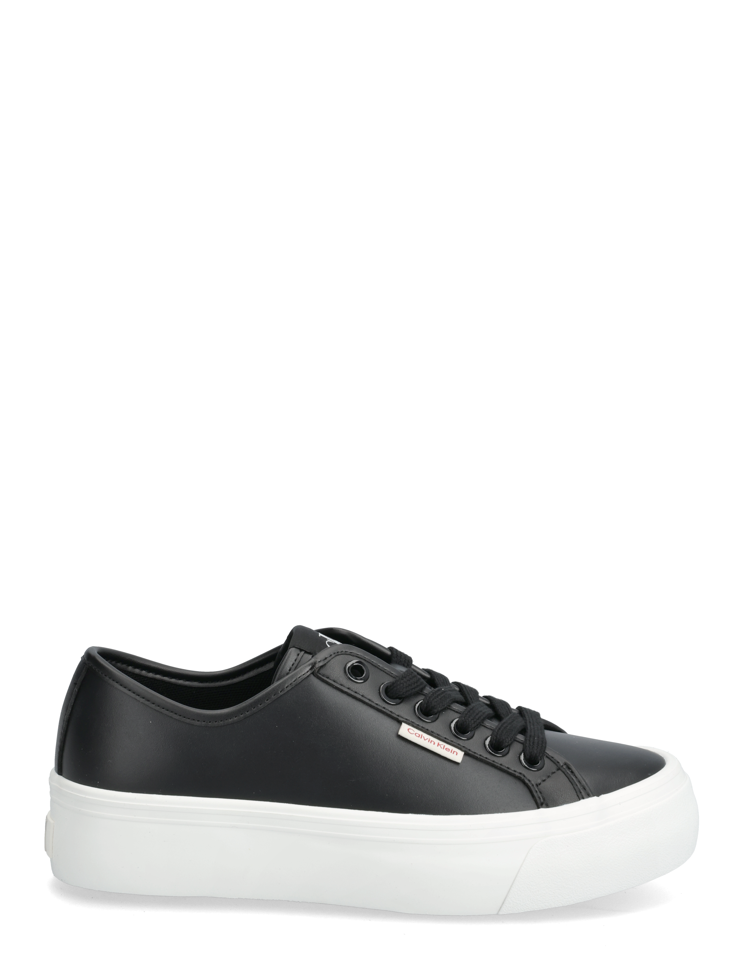 Calvin Klein - VULC FLATFORM LTH - lage sneakers - ck black - 1