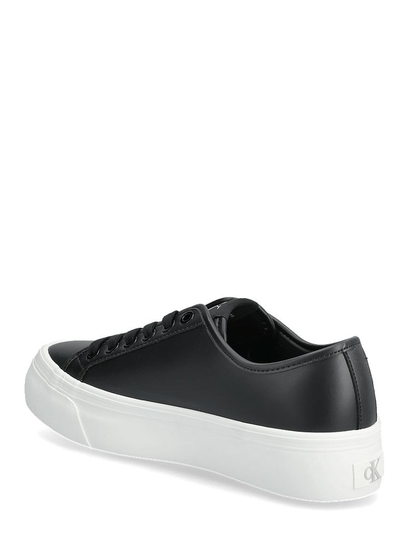 Calvin Klein - VULC FLATFORM LTH - lave sneakers - ck black - 2