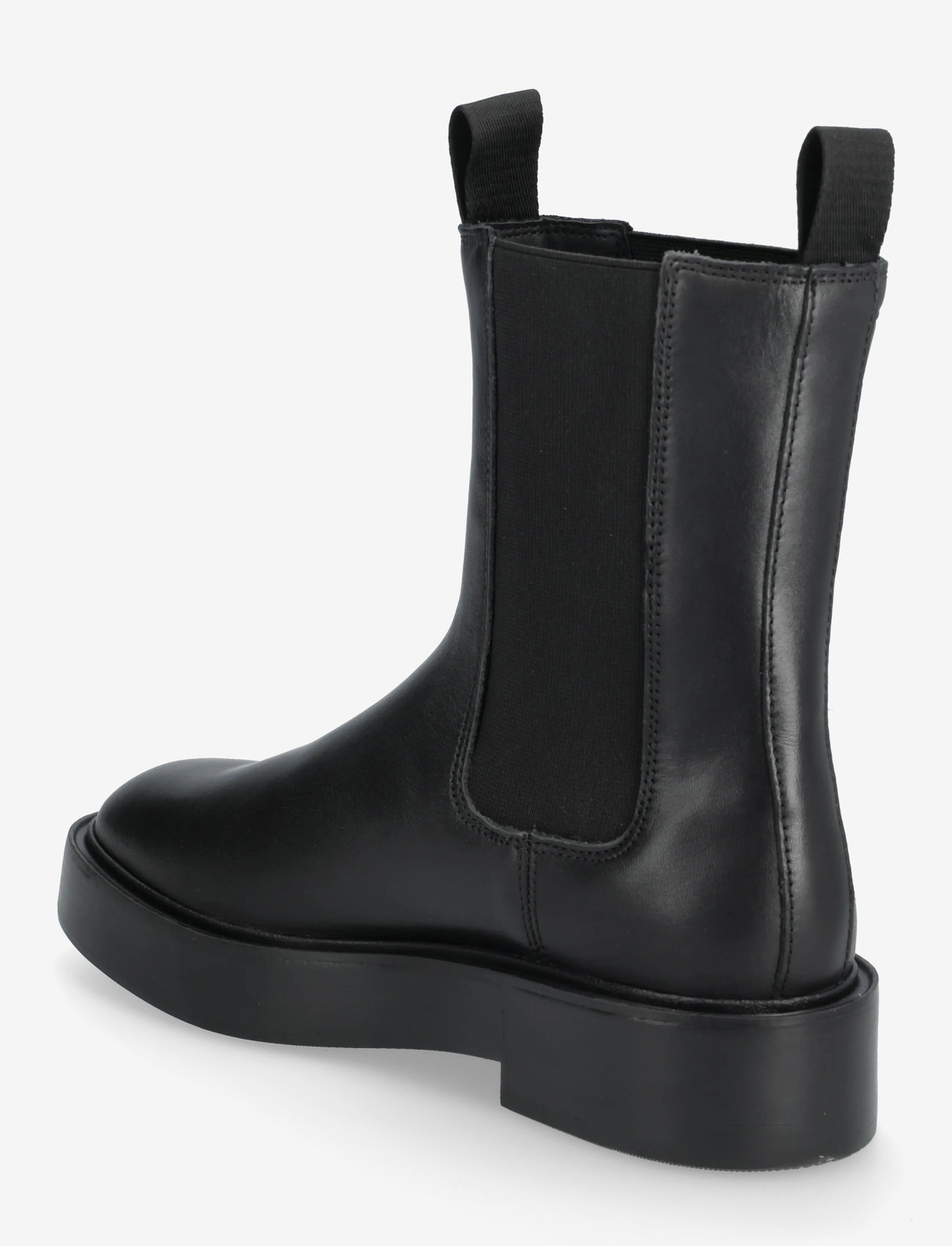 Calvin Klein - CONVATE WELT CHELSEA LTH - platta ankelboots - pvh black - 2