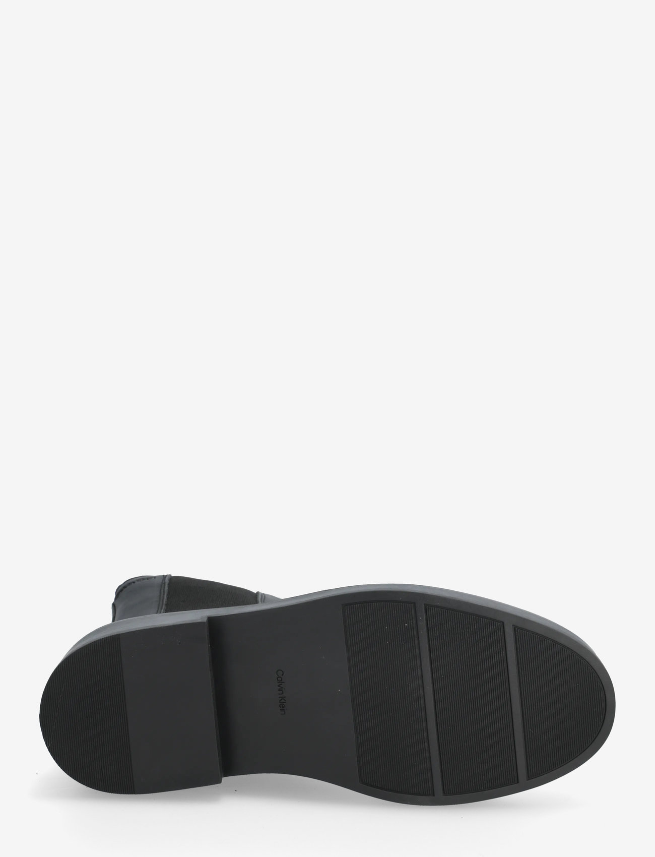 Calvin Klein - CONVATE WELT CHELSEA LTH - platta ankelboots - pvh black - 4