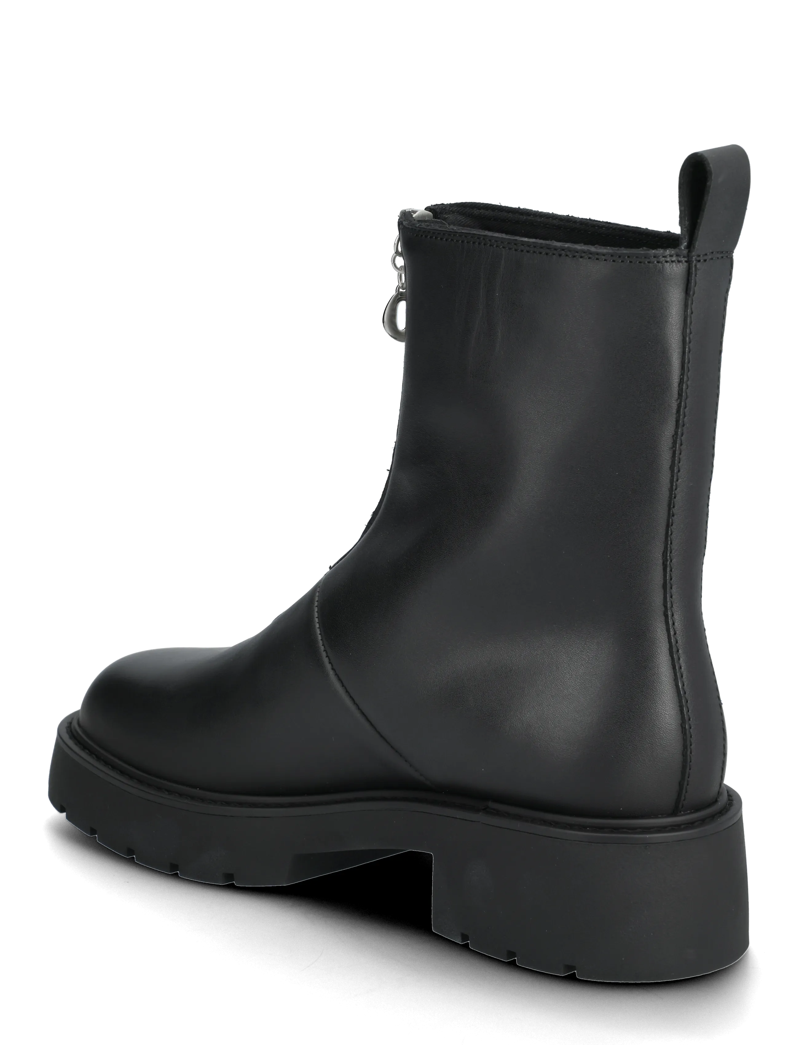 Calvin Klein - CHUNKY FRONT ZIP BOOT - flat ankle boots - ck black - 2