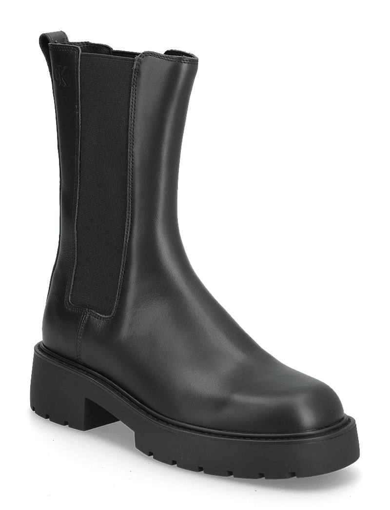 Calvin Klein - CHUNKY HIGH CHELSEA - flade ankelstøvler - ck black - 0