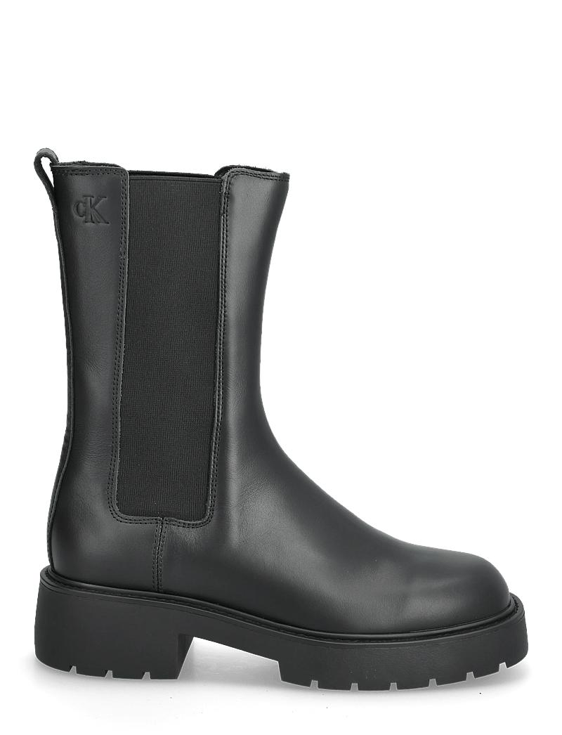 Calvin Klein - CHUNKY HIGH CHELSEA - flade ankelstøvler - ck black - 1