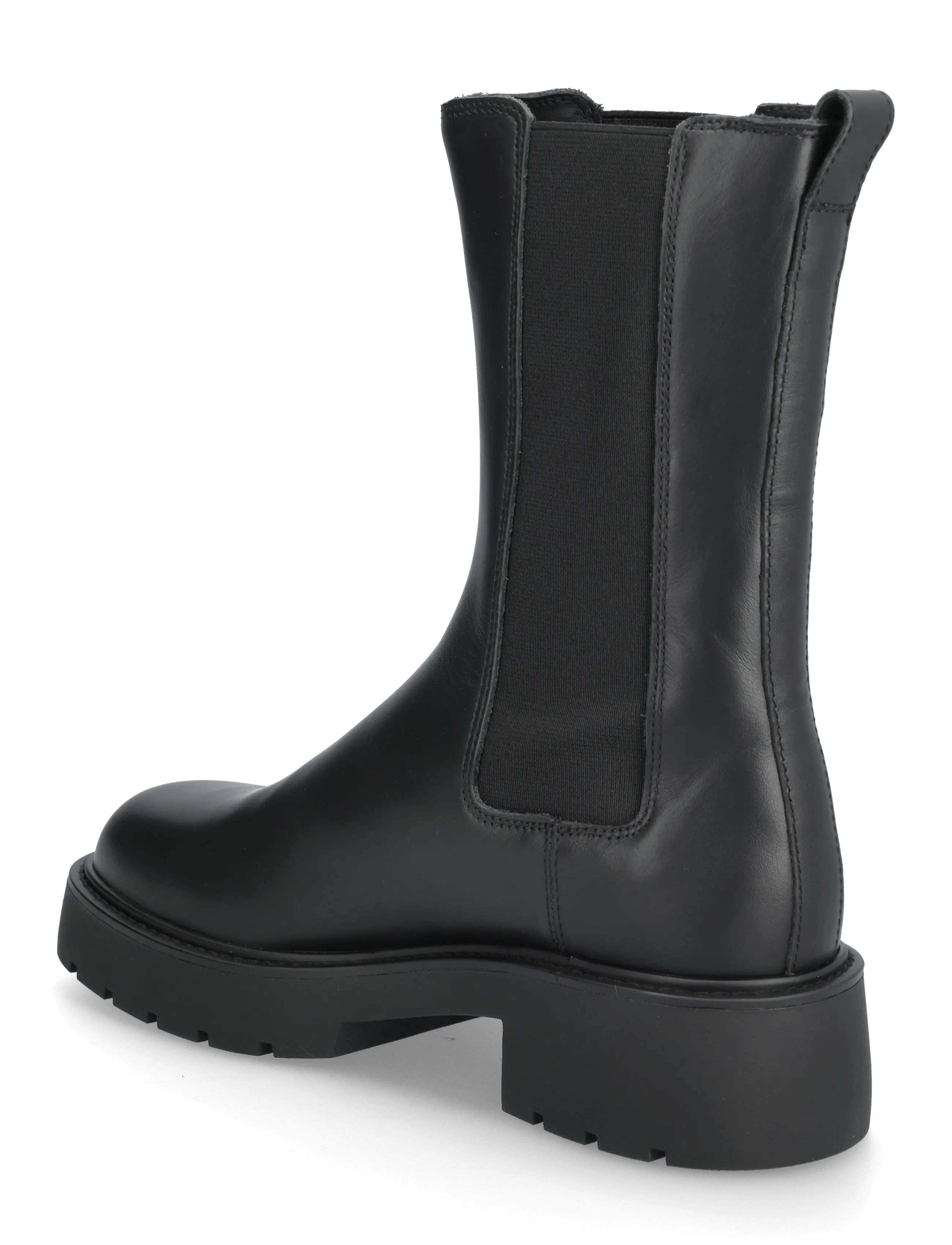 Calvin Klein - CHUNKY MID CHELSEA BOOT LTH - flache stiefeletten - ck black - 2