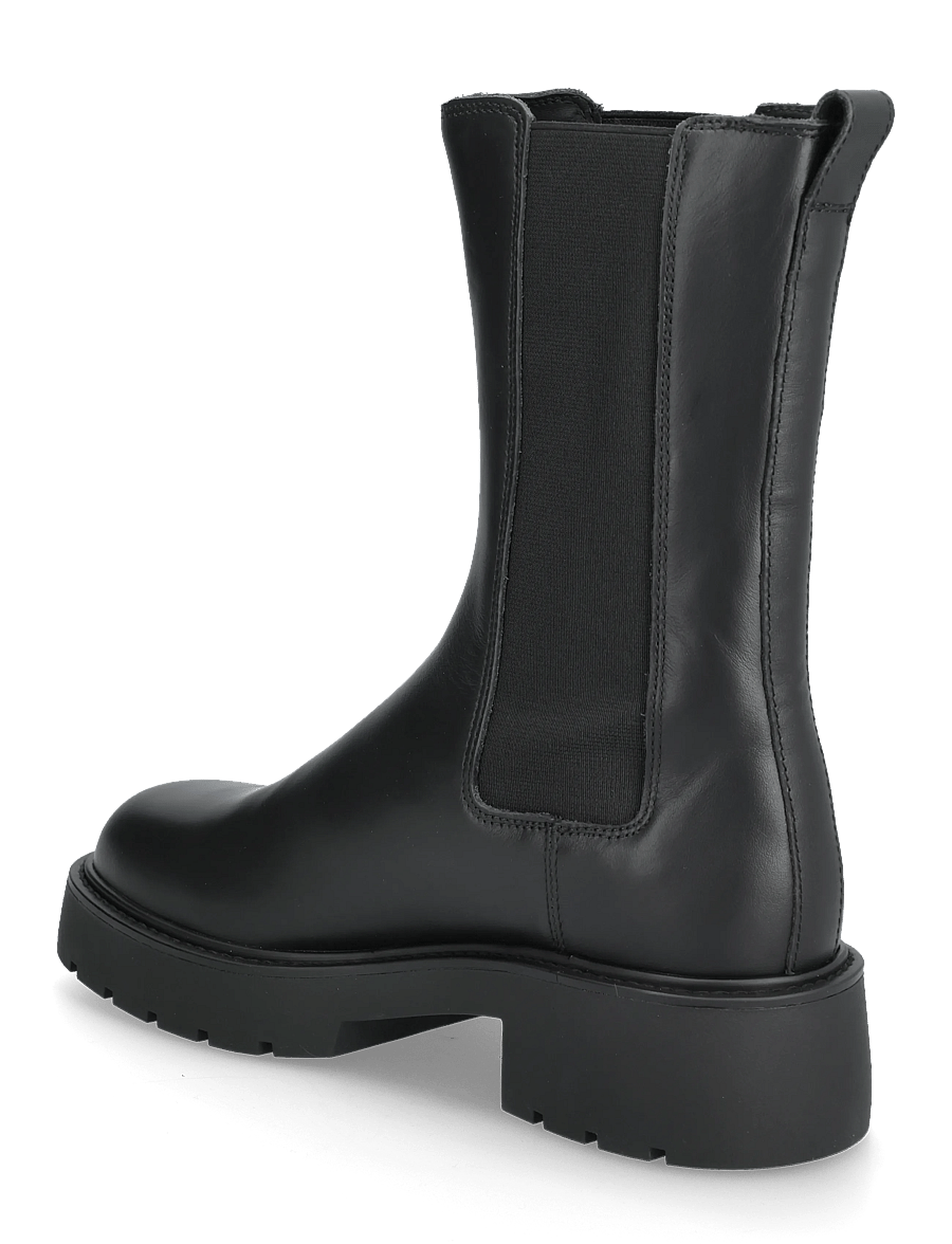 Calvin Klein - CHUNKY MID CHELSEA BOOT LTH - flat ankle boots - ck black - 2