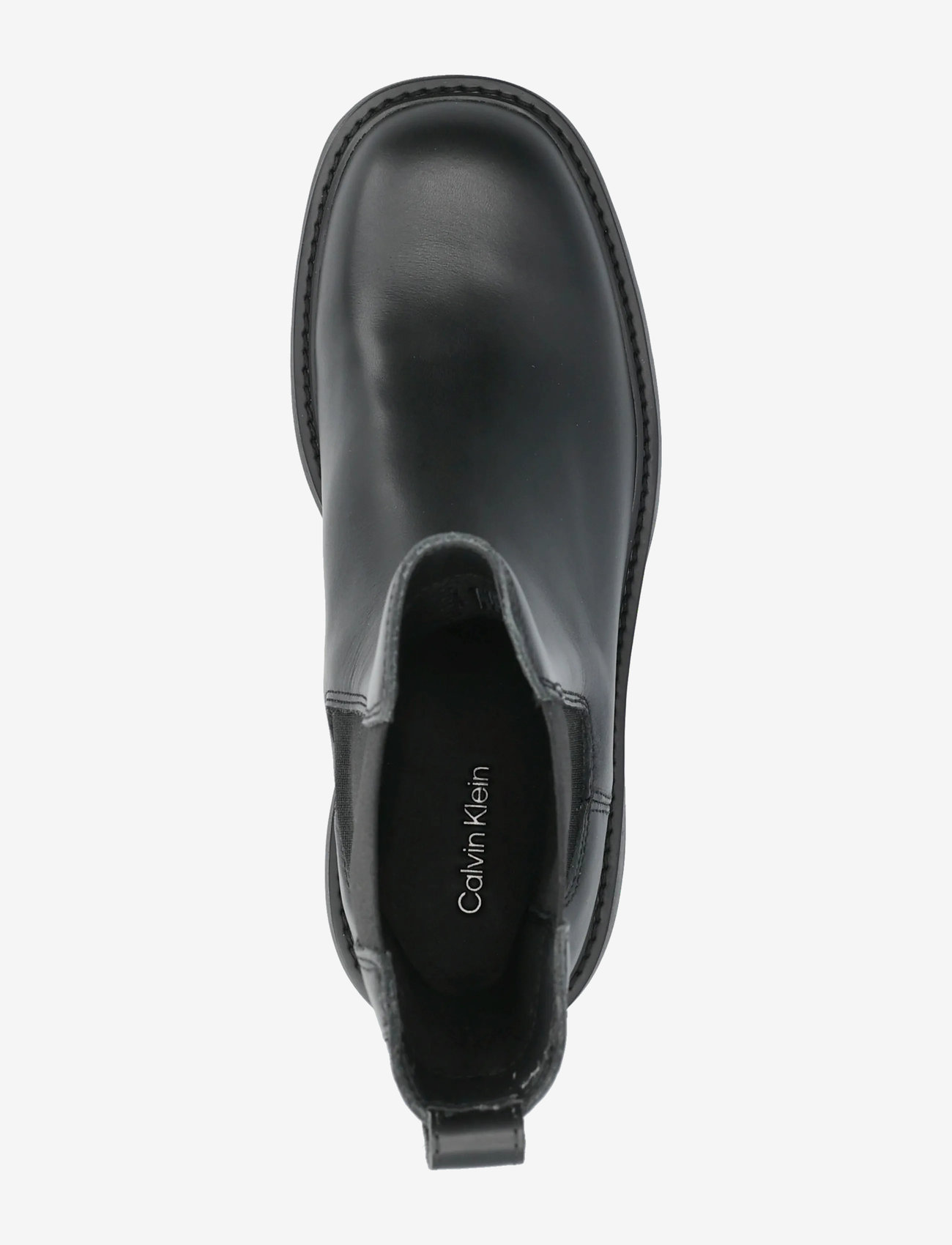 Calvin Klein - CHUNKY HIGH CHELSEA - flade ankelstøvler - ck black - 3