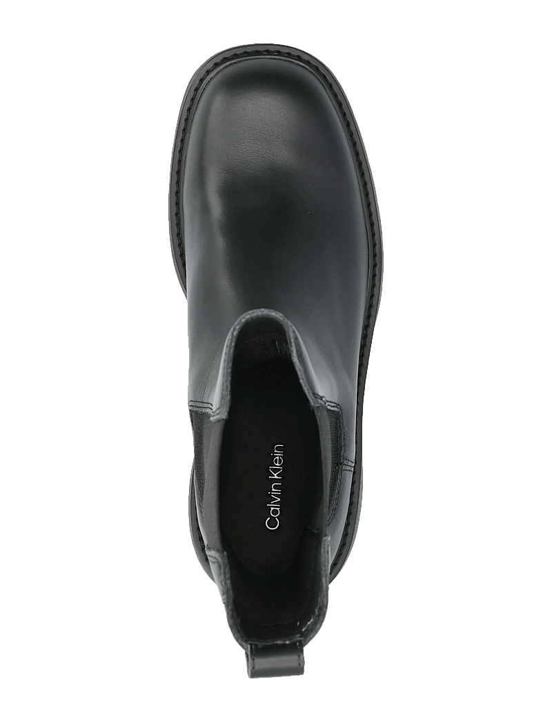Calvin Klein - CHUNKY HIGH CHELSEA - flade ankelstøvler - ck black - 3