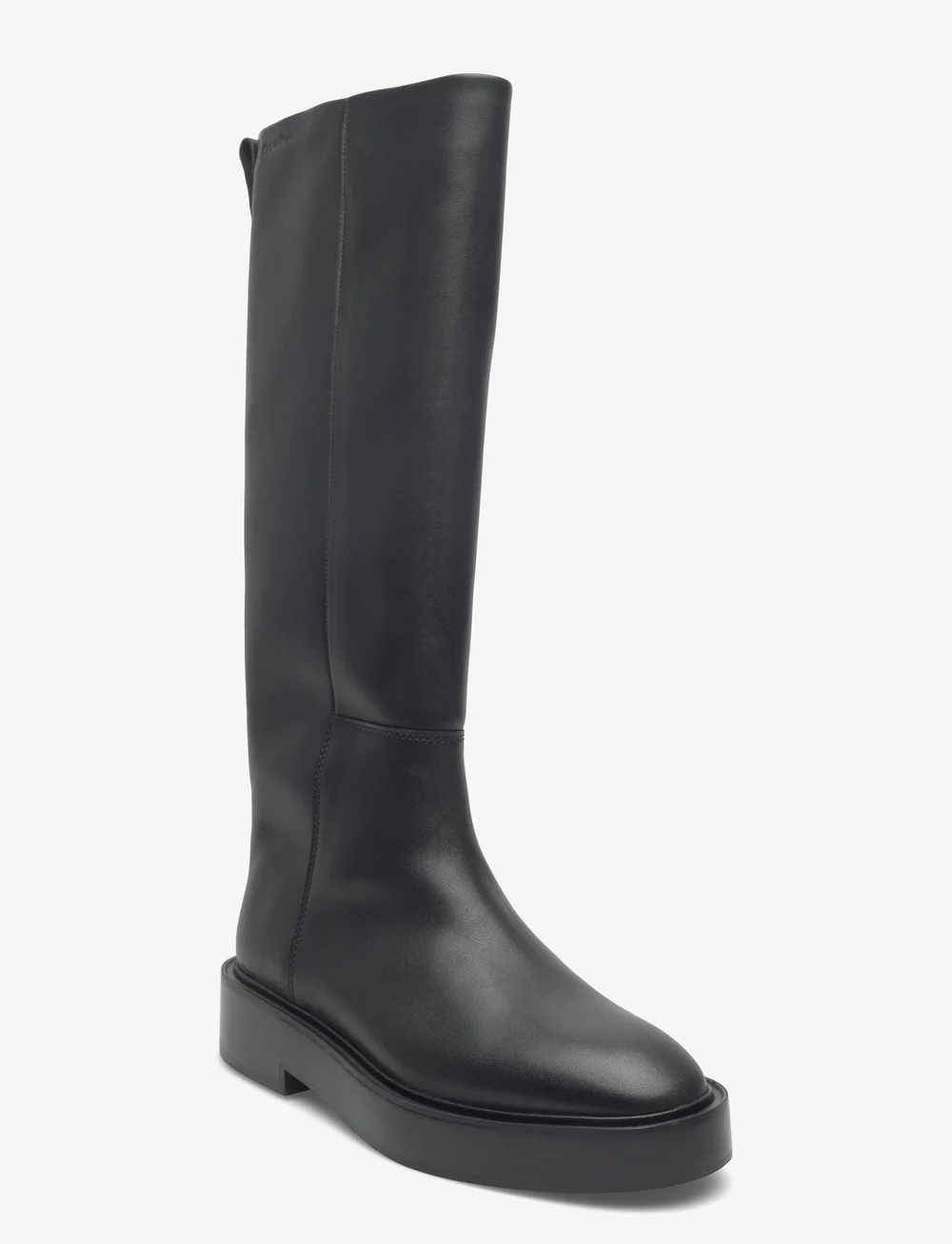 Calvin Klein - CONCAVE WELT UKT BOOT LTH - langskaftede støvler - pvh black - 0