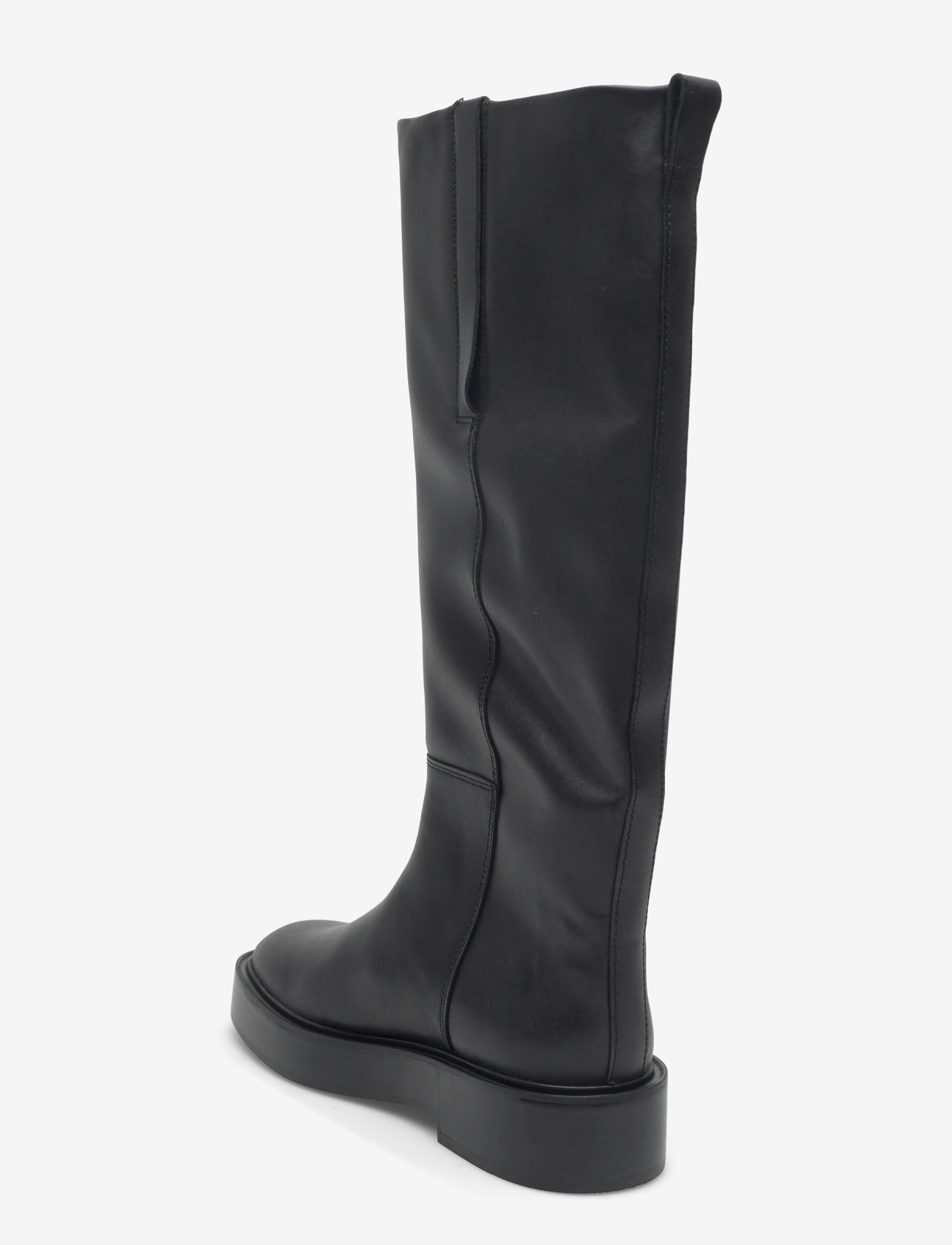 Calvin Klein - CONCAVE WELT UKT BOOT LTH - knee high boots - pvh black - 2