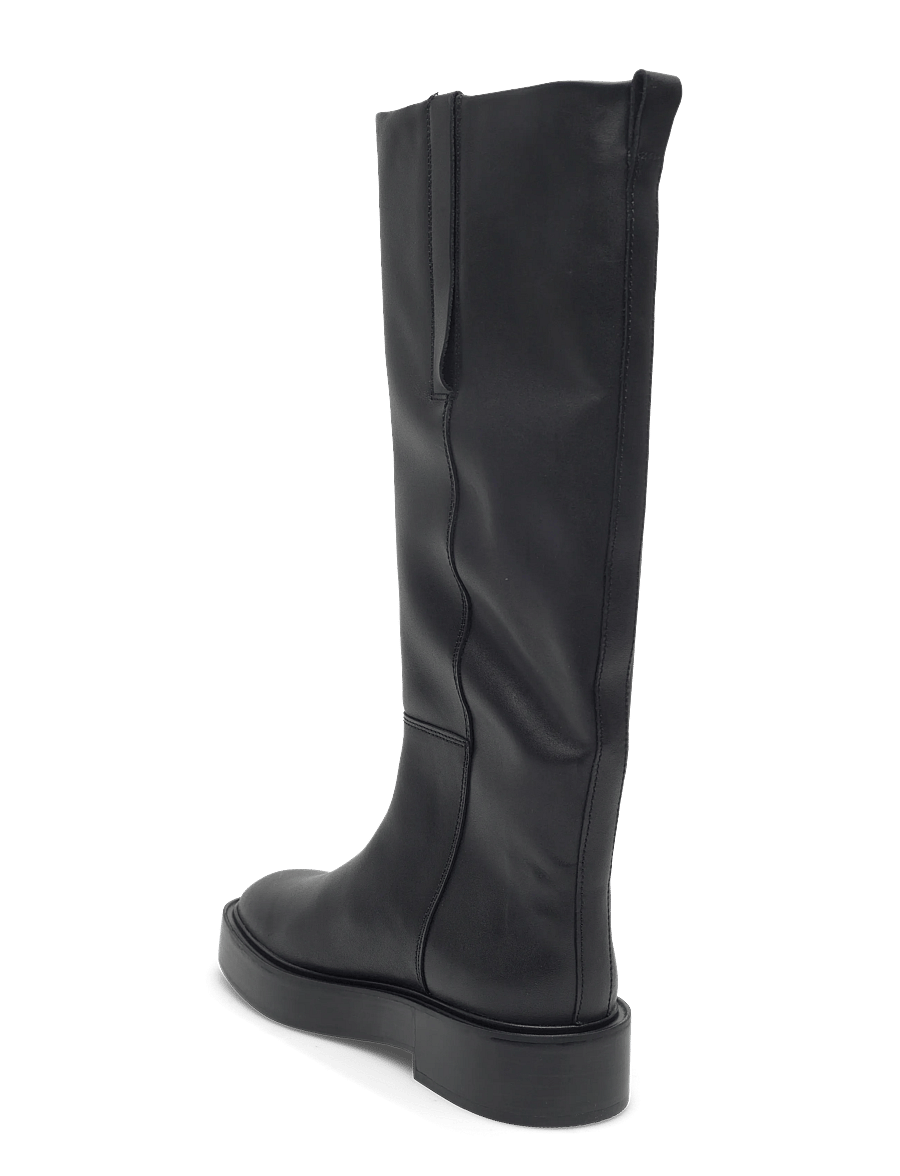 Calvin Klein - CONCAVE WELT UKT BOOT LTH - lange laarzen - pvh black - 2